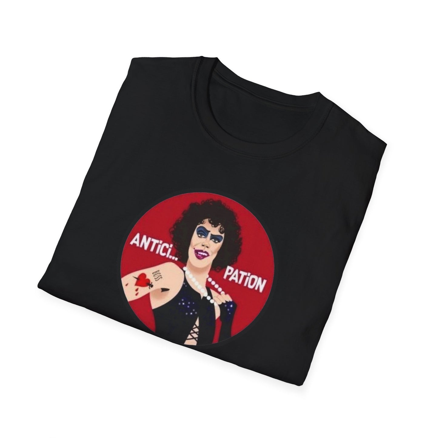 Dr Frank N Furter Anticipation Unisex Softstyle Tee