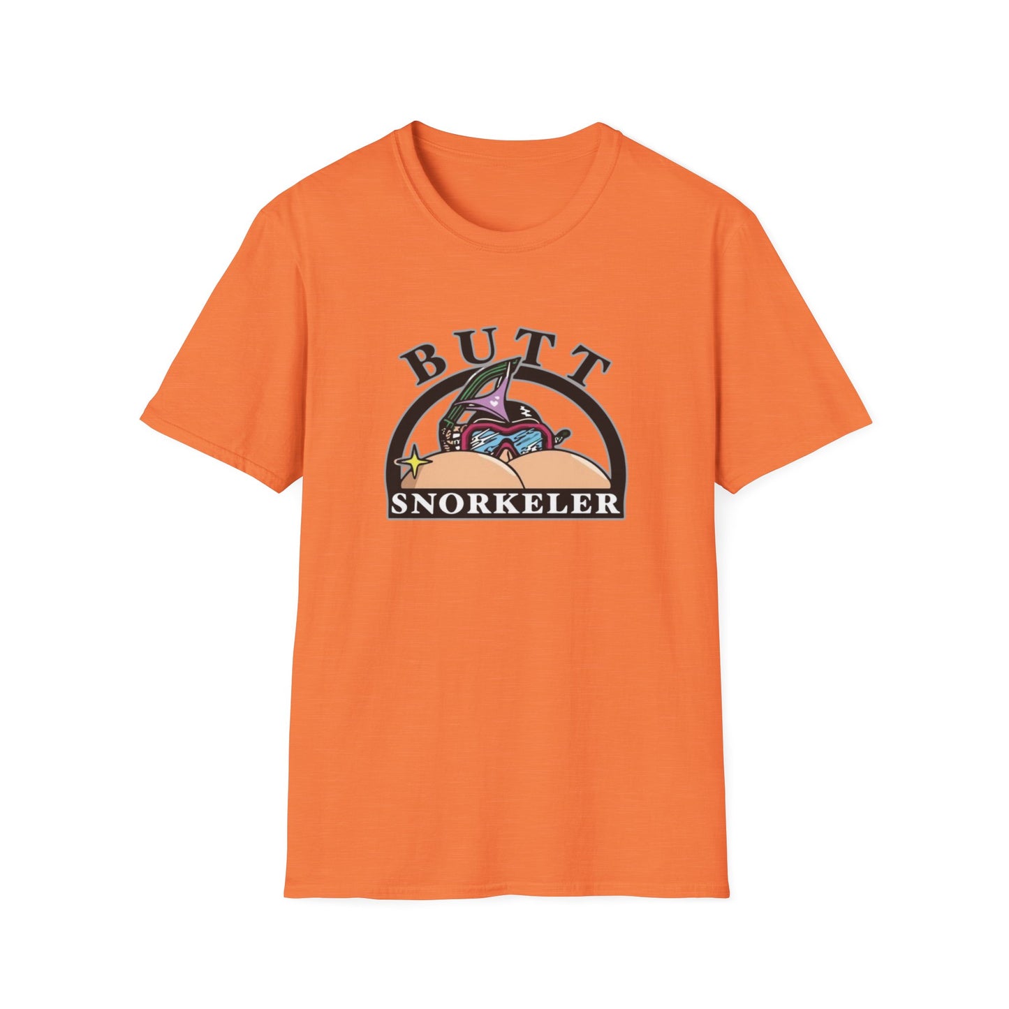 Butt Snorkeler Unisex Softstyle Tee