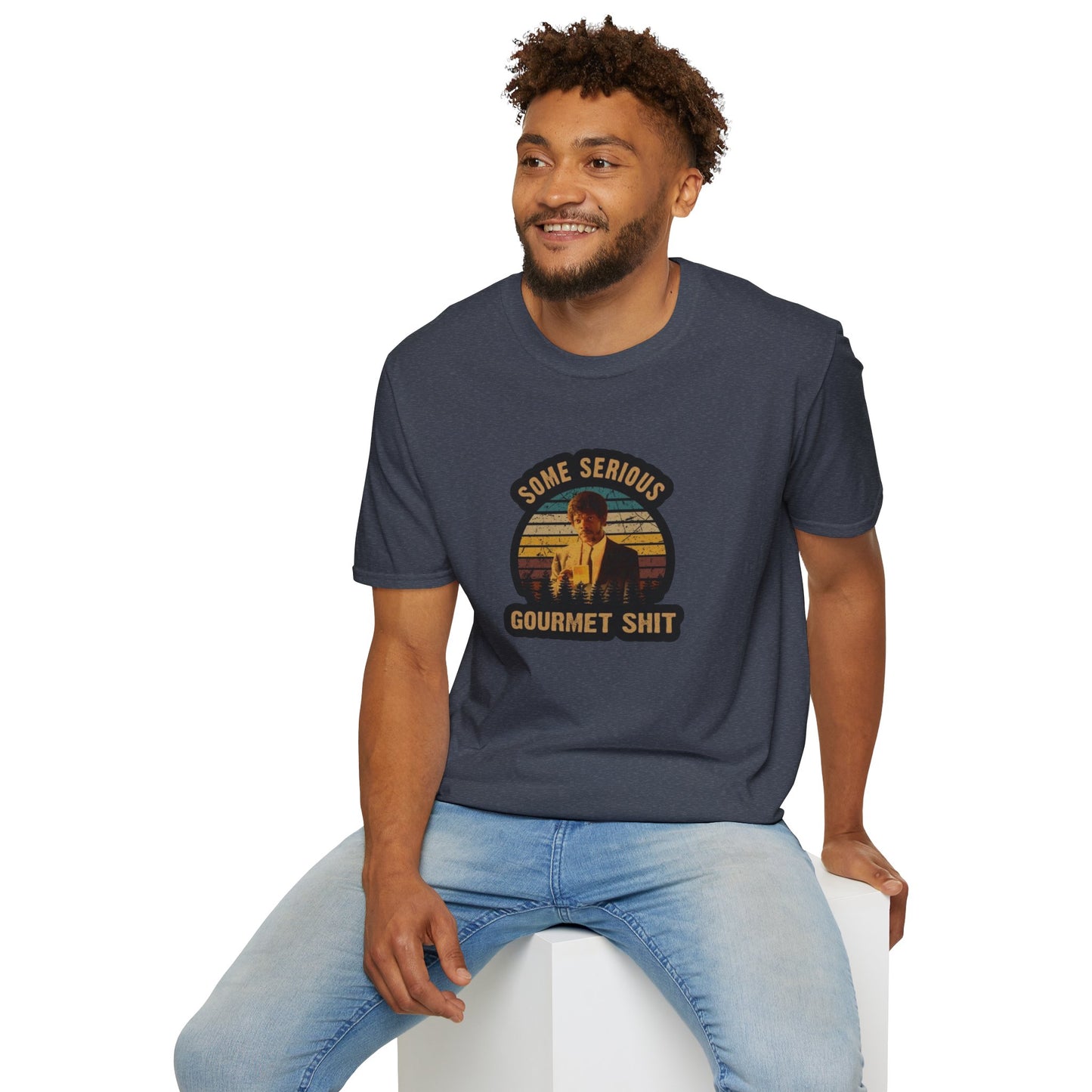Serious Gourmet Shit Unisex Softstyle Tee