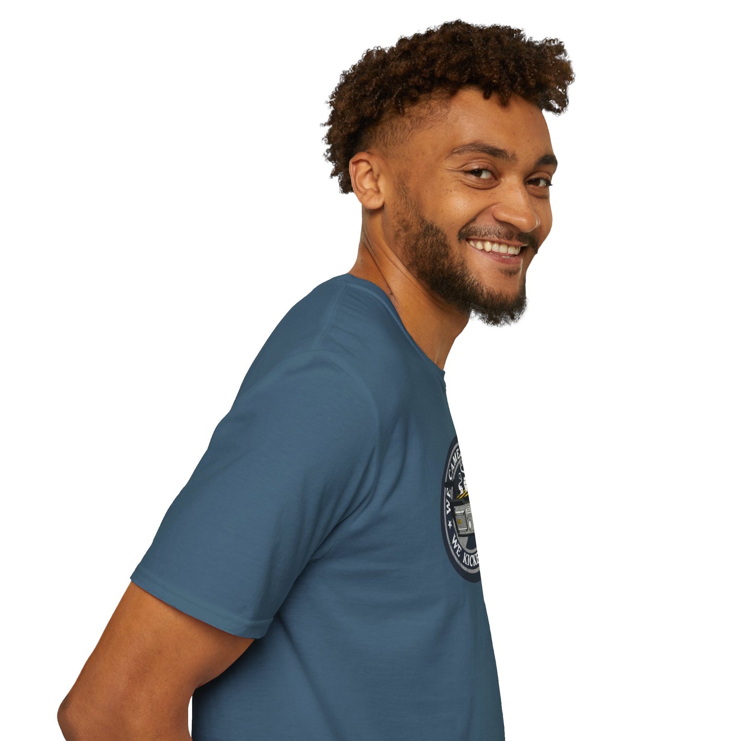 We Kicked It's Ass- Ghost Trap Unisex Softstyle Tee