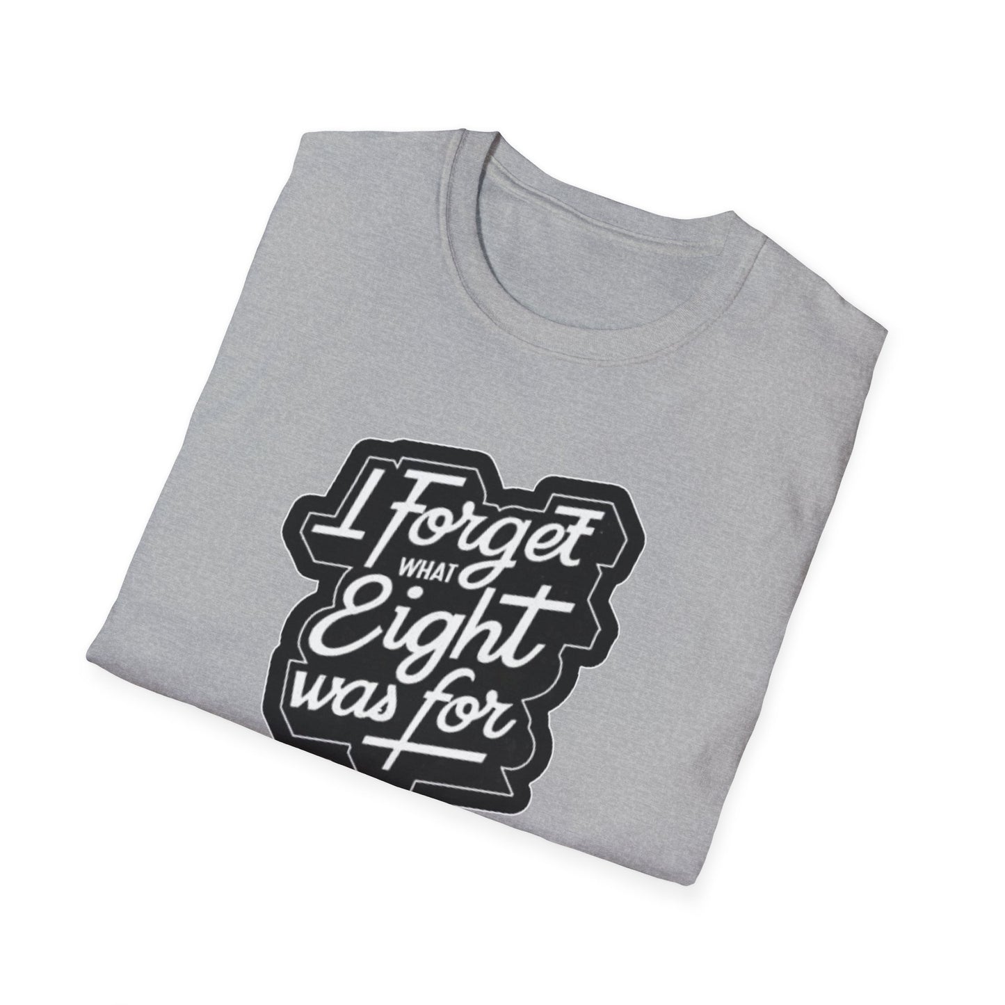 Eight? Unisex Softstyle Tee