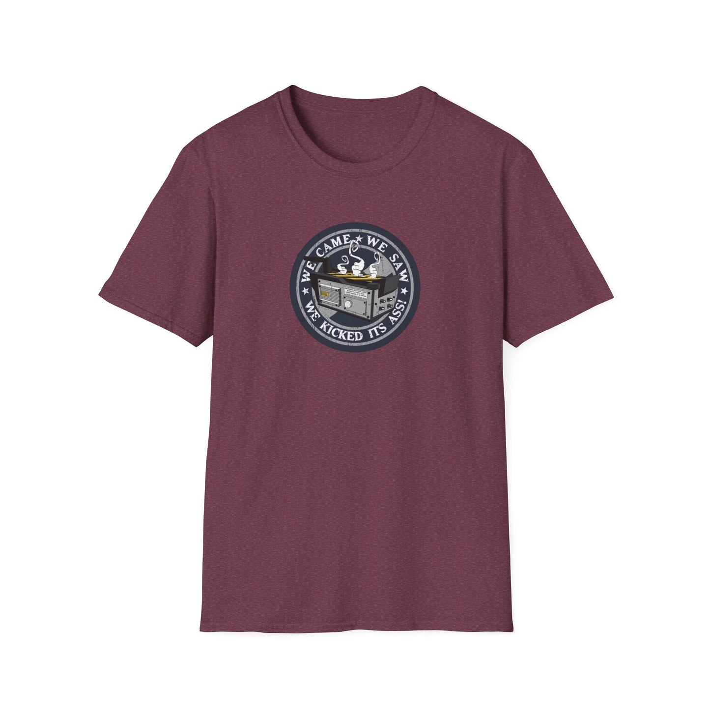 We Kicked It's Ass- Ghost Trap Unisex Softstyle Tee