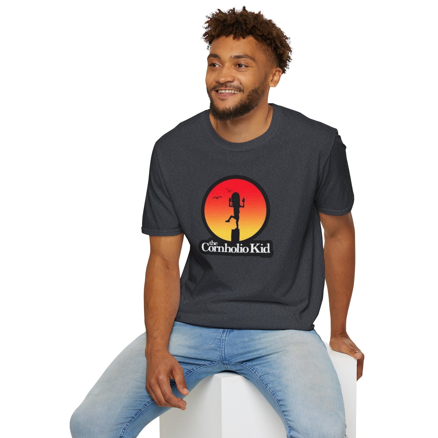 Cornholio Kid Unisex Softstyle Tee