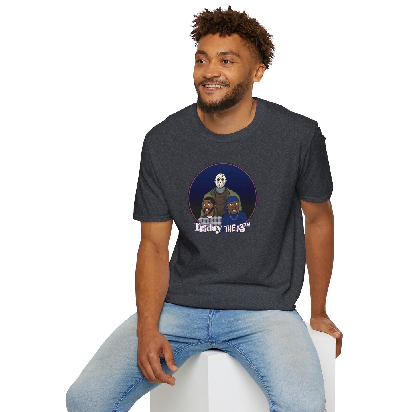 Friday - The 13th Jason Vorhees Mashup Unisex Softstyle Tee