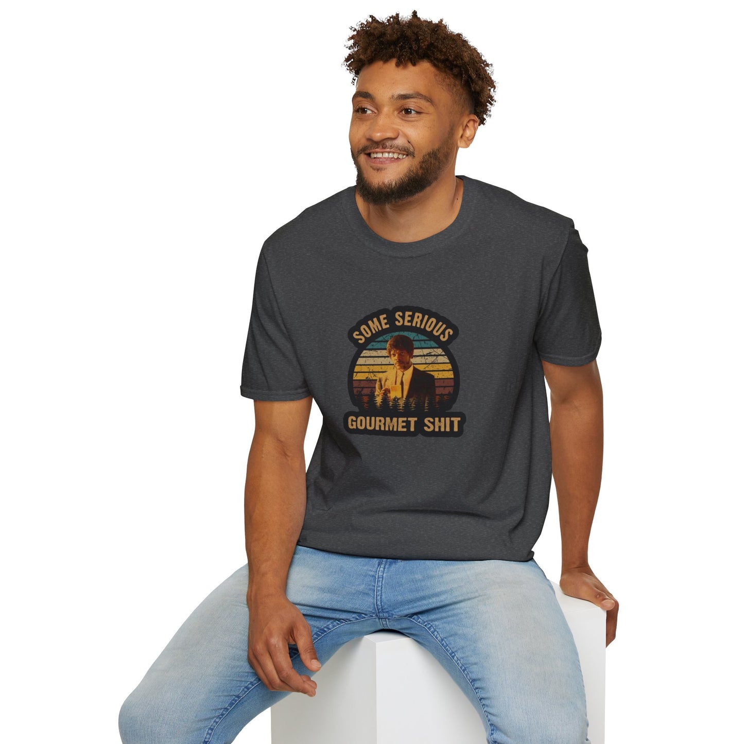 Serious Gourmet Shit Unisex Softstyle Tee