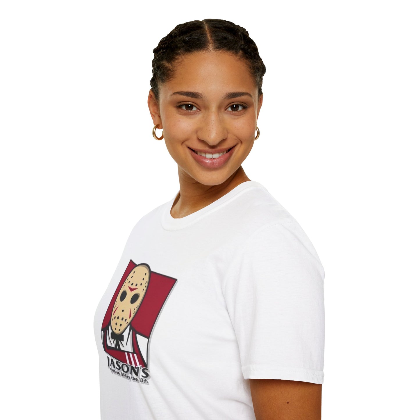Friday the 13th KFC Mashup Unisex Softstyle Tee
