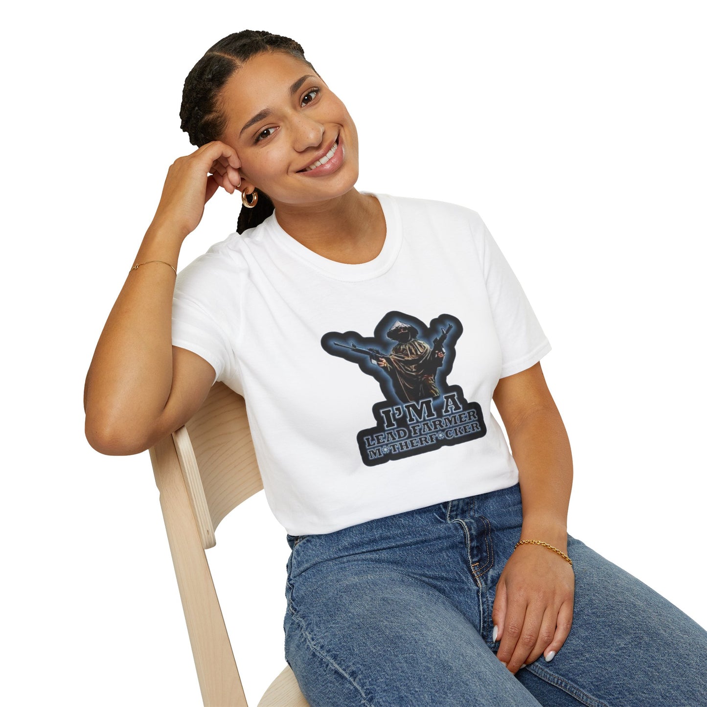 I'm A Lead Farmer Unisex Softstyle Tee