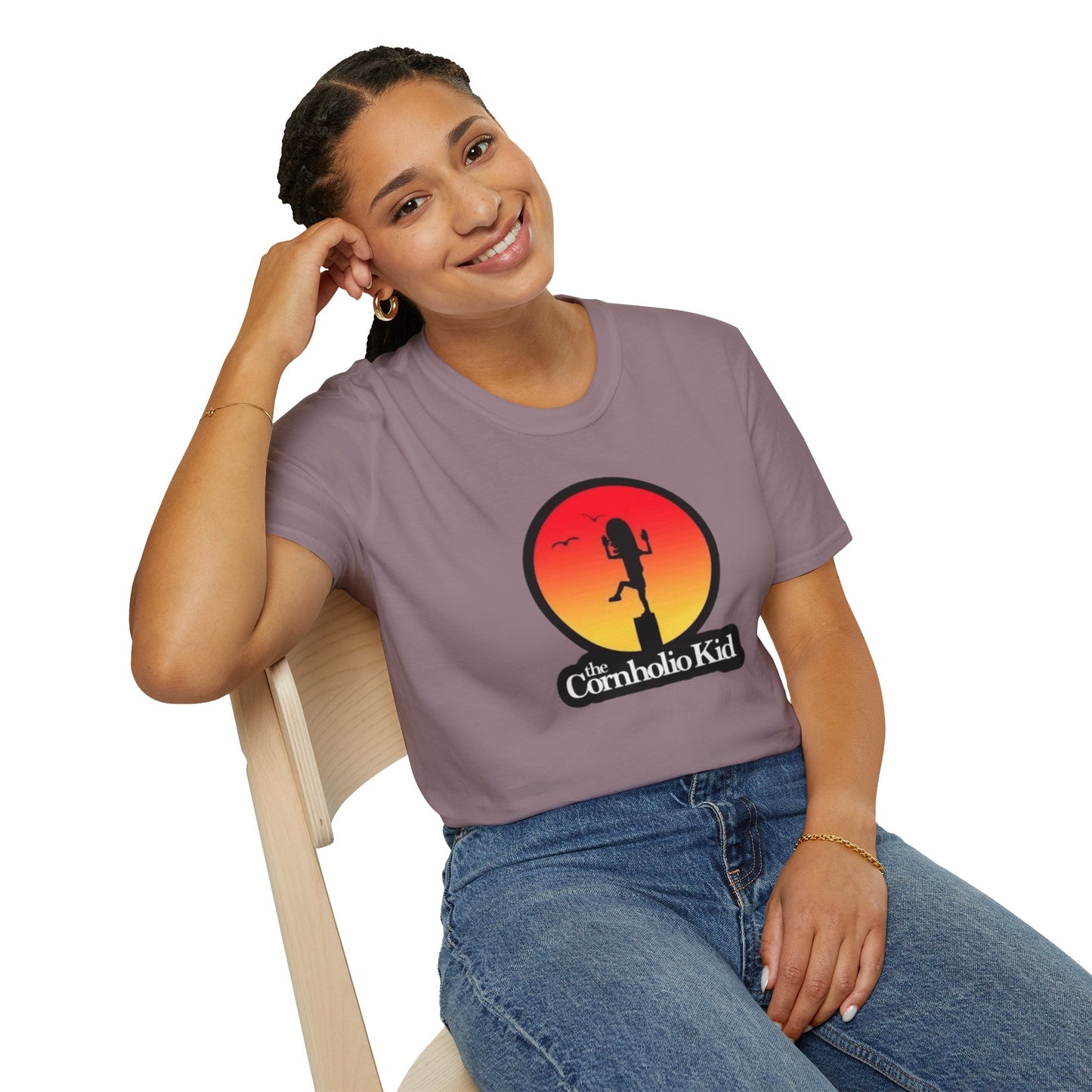Cornholio Kid Unisex Softstyle Tee