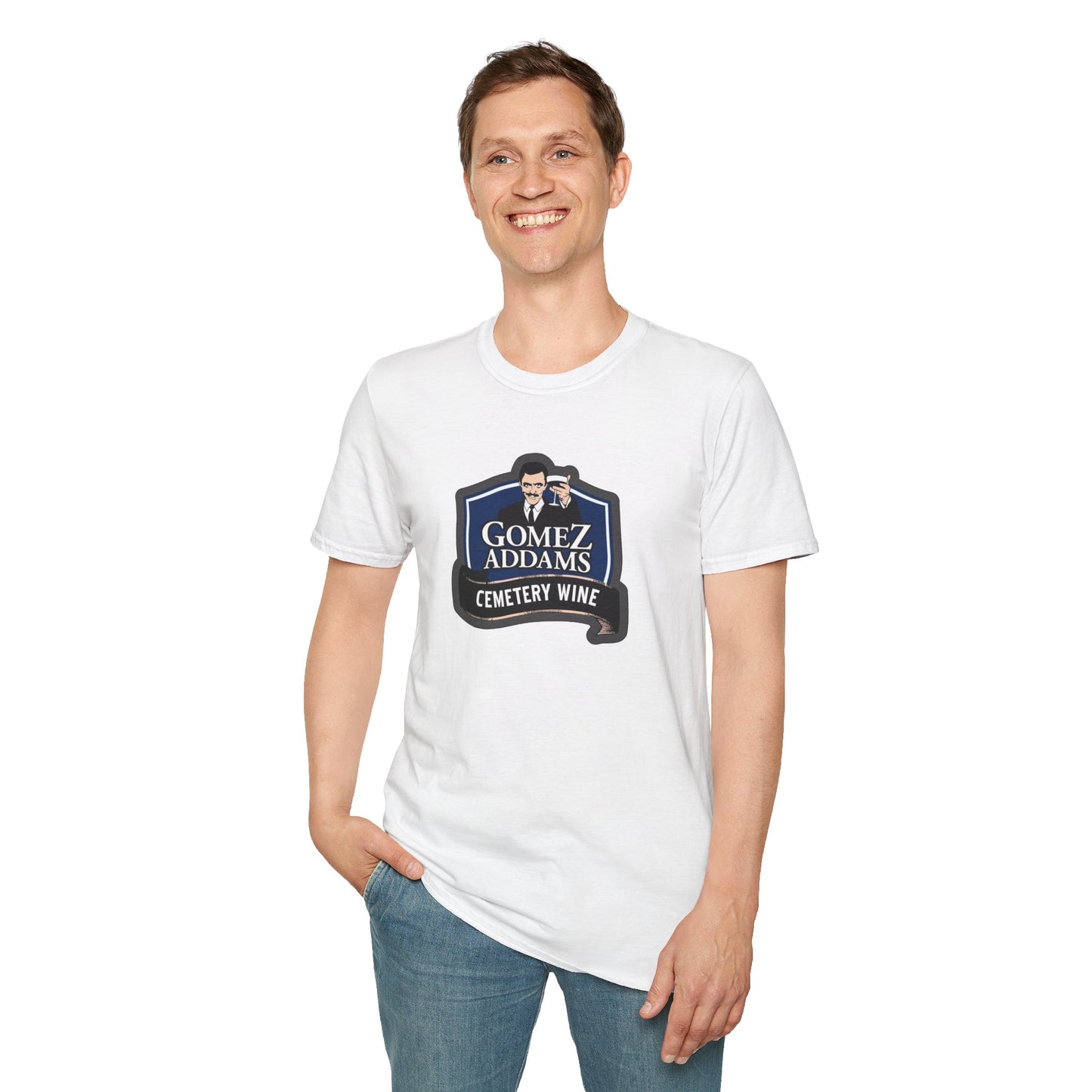 Cemetery Wine Unisex Softstyle Tee