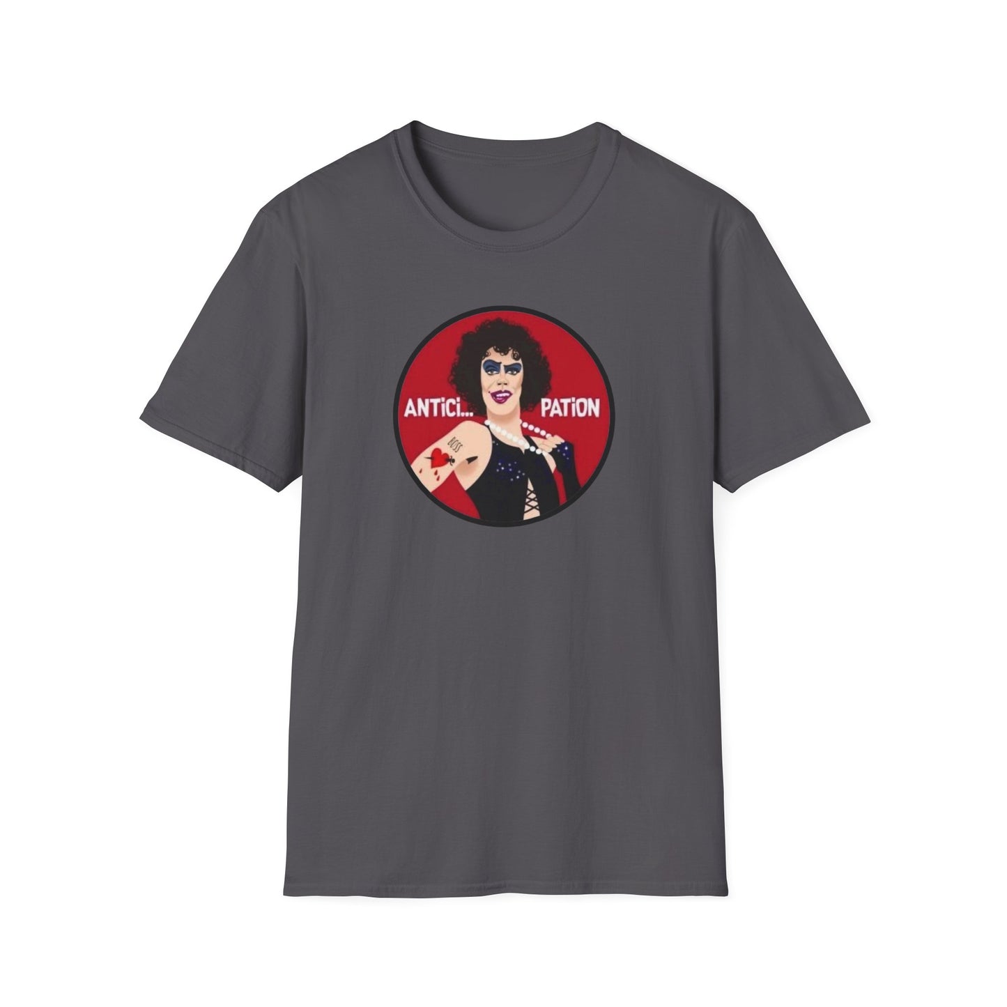 Dr Frank N Furter Anticipation Unisex Softstyle Tee