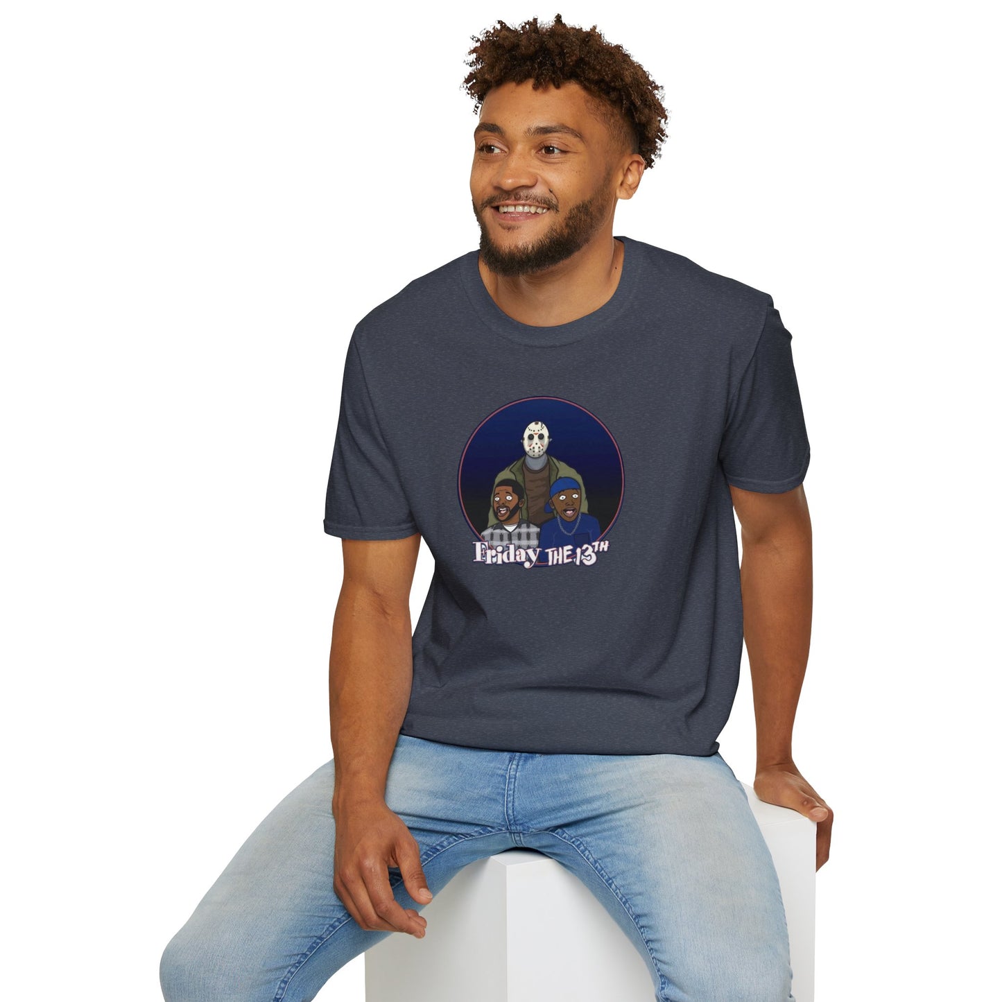 Friday - The 13th Jason Vorhees Mashup Unisex Softstyle Tee