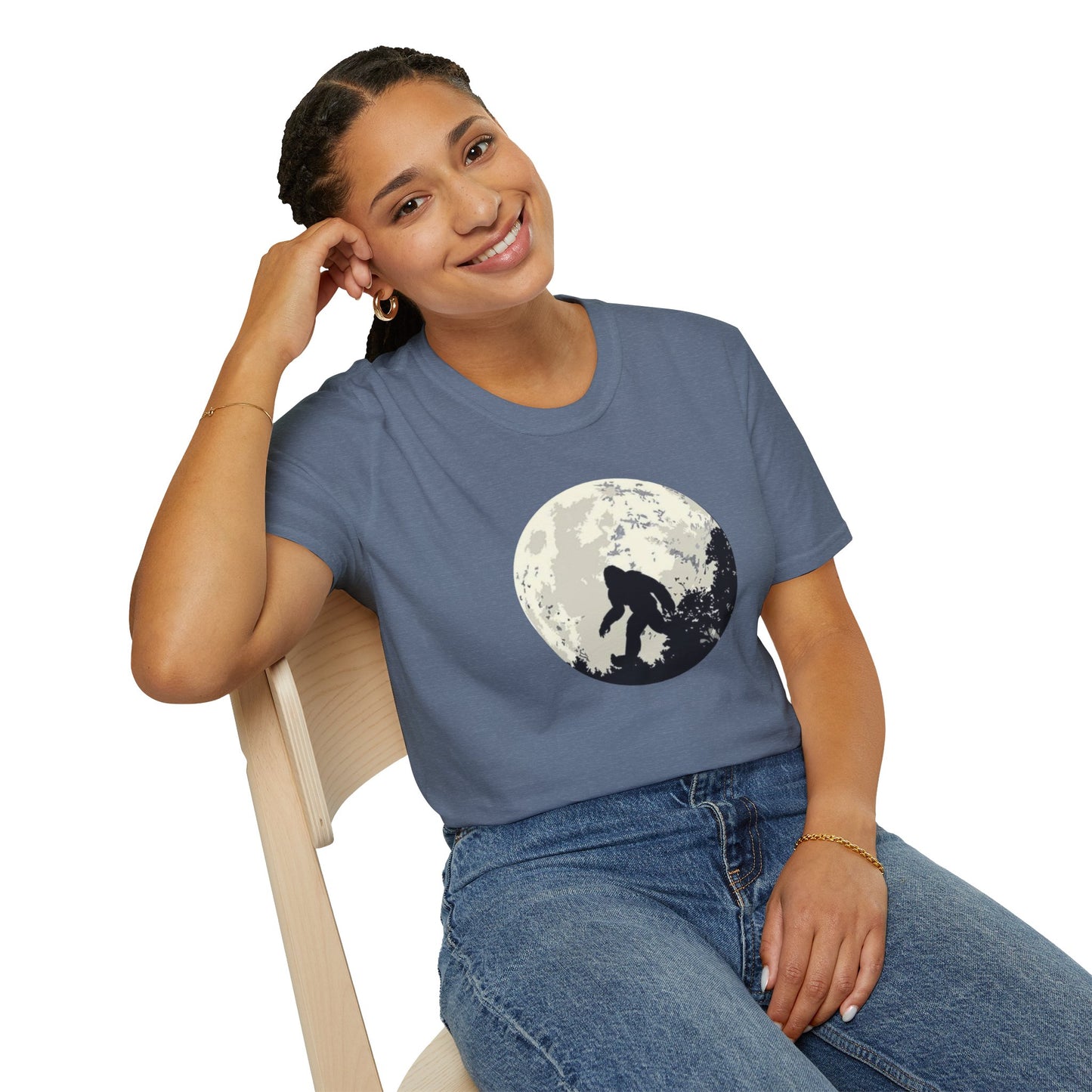 Full Moon Bigfoot Unisex Softstyle Tee