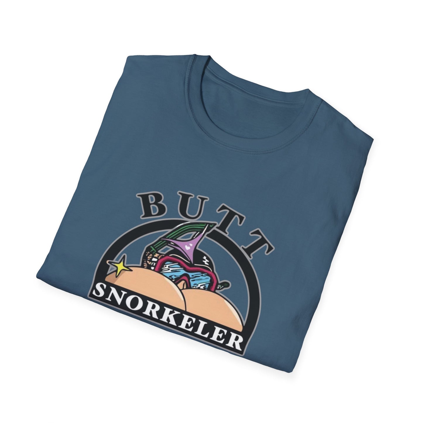 Butt Snorkeler Unisex Softstyle Tee