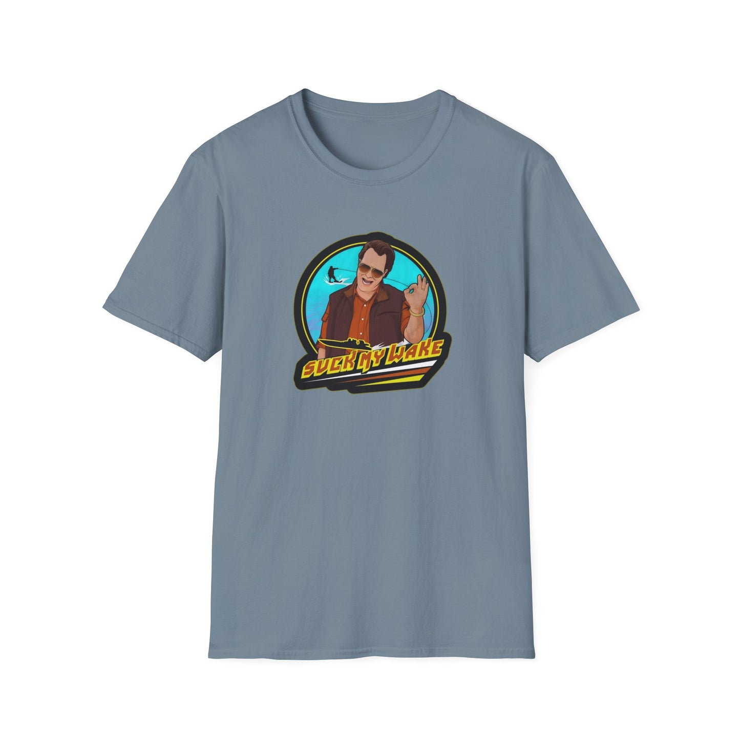 Suck My Wake Unisex Softstyle Tee