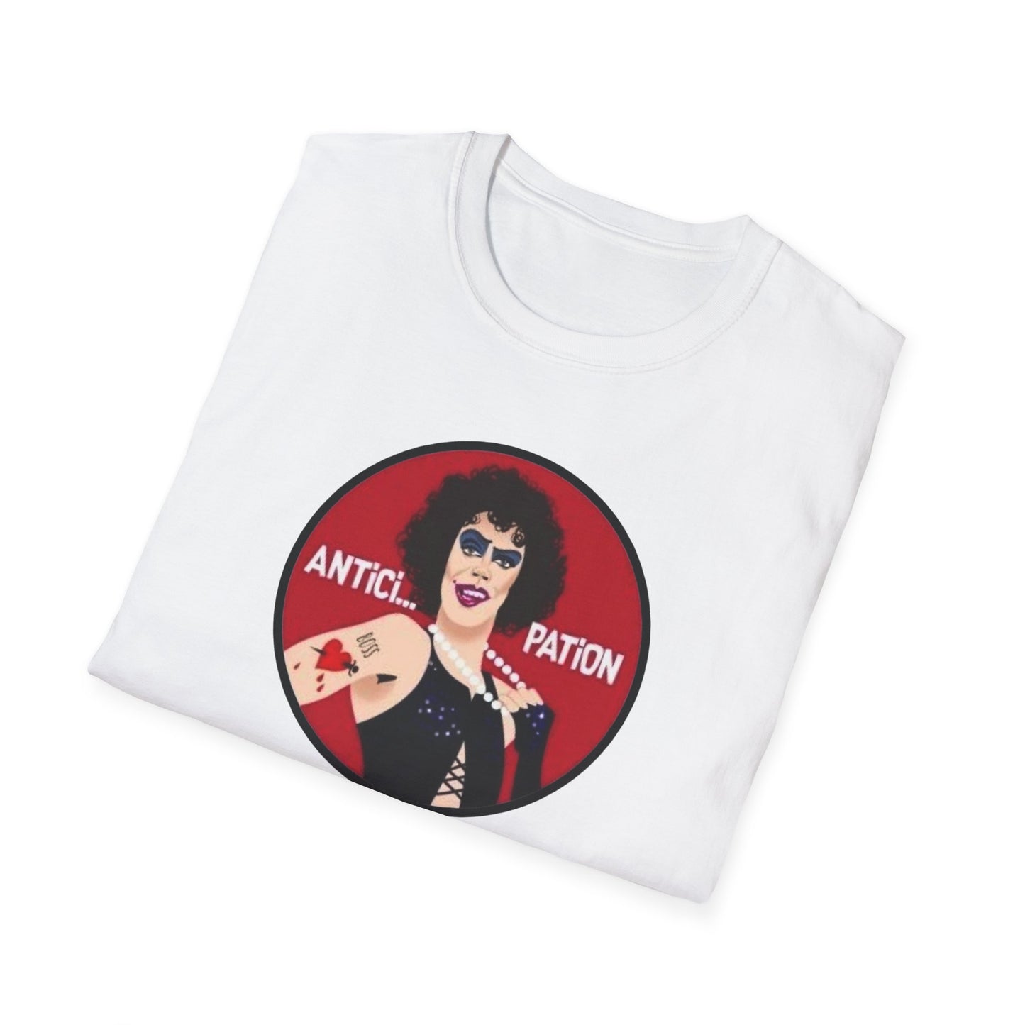 Dr Frank N Furter Anticipation Unisex Softstyle Tee