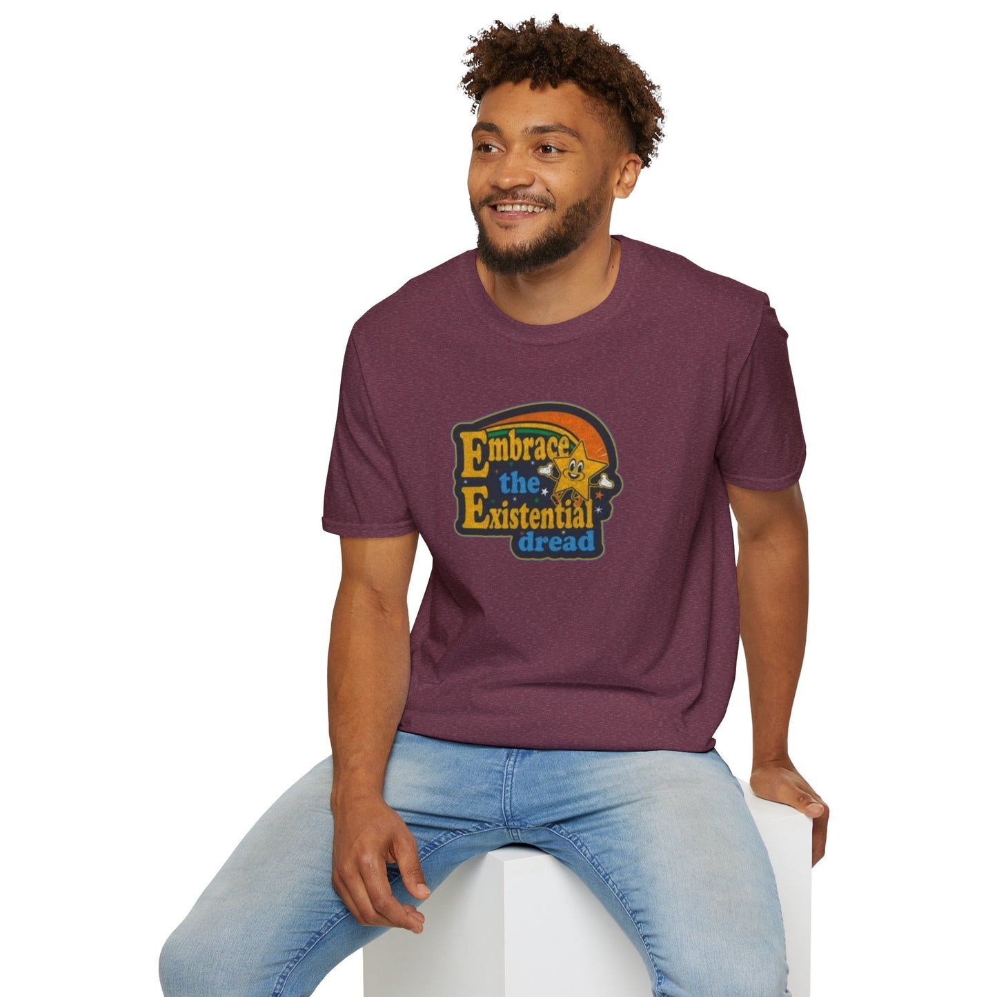 Embrace The Existential Dread Unisex Softstyle Tee
