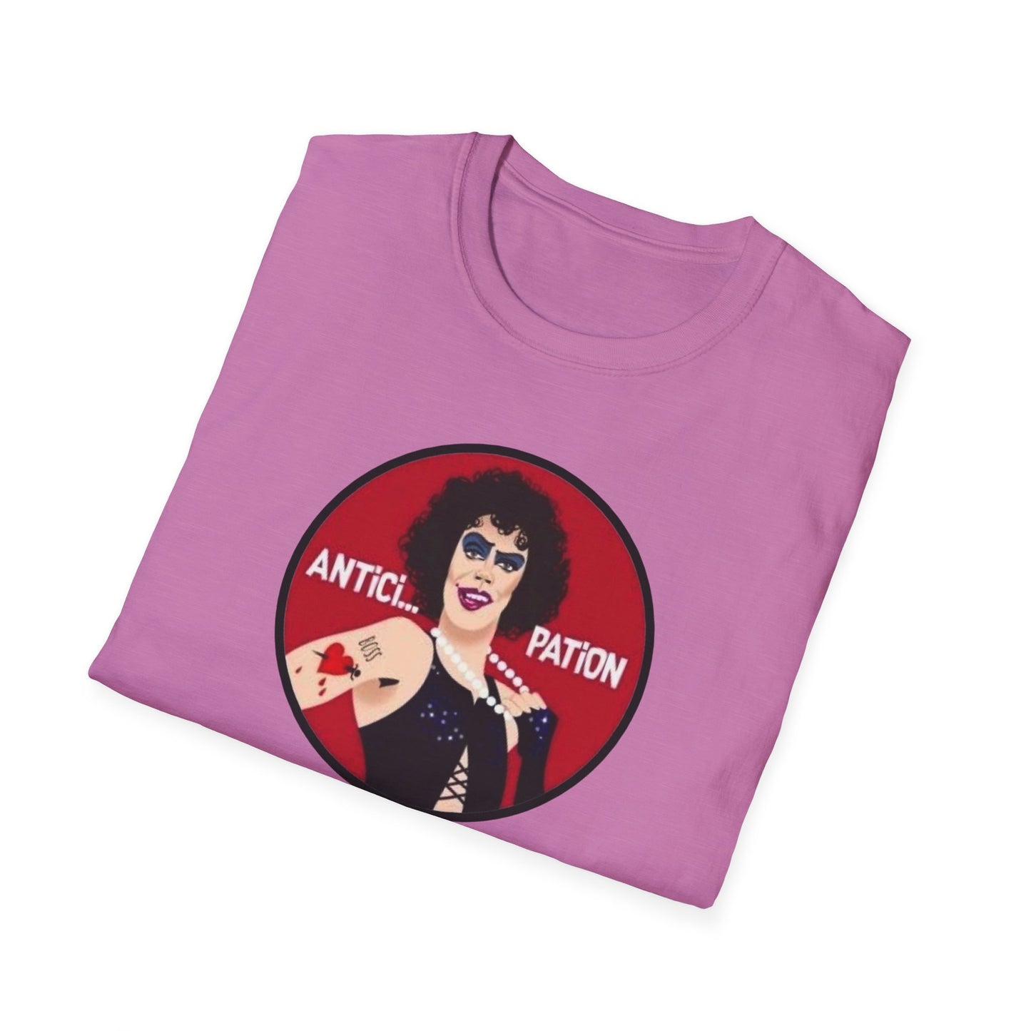 Dr Frank N Furter Anticipation Unisex Softstyle Tee