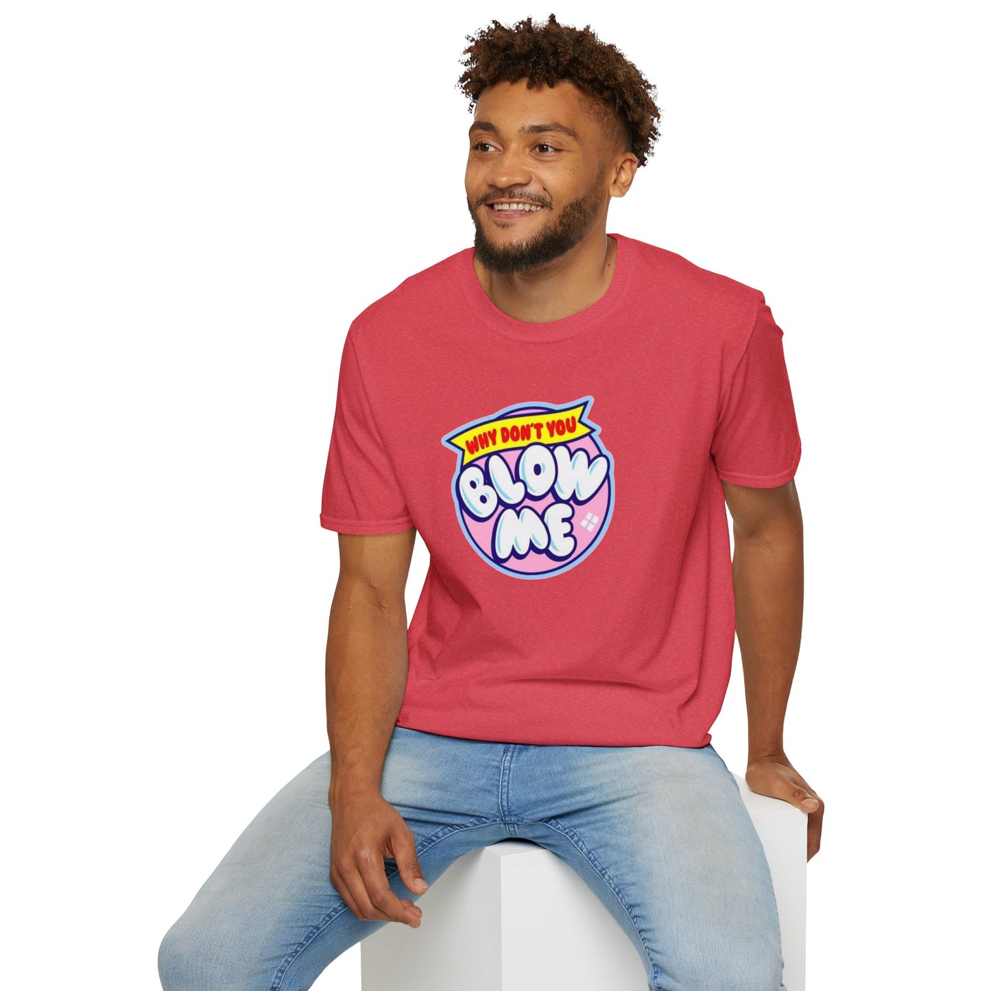 Blow Me Unisex Softstyle Tee