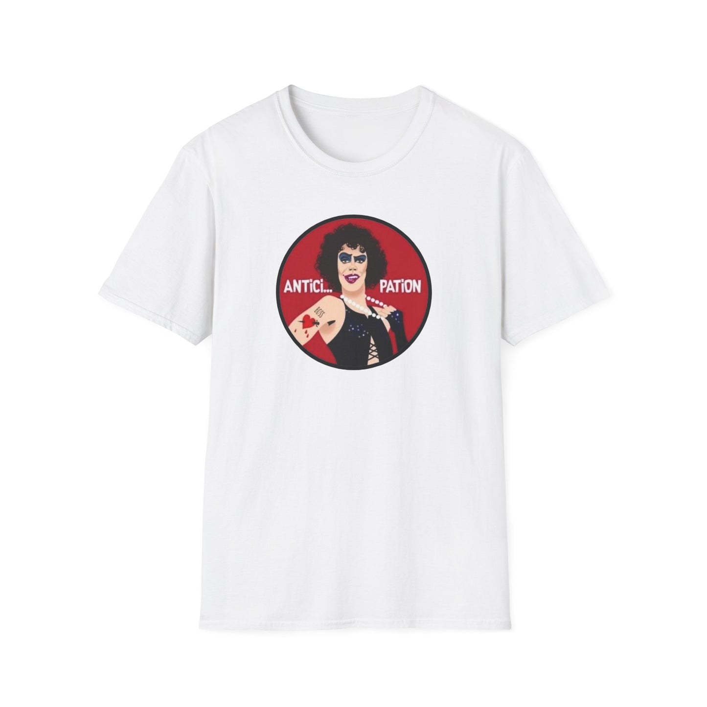 Dr Frank N Furter Anticipation Unisex Softstyle Tee