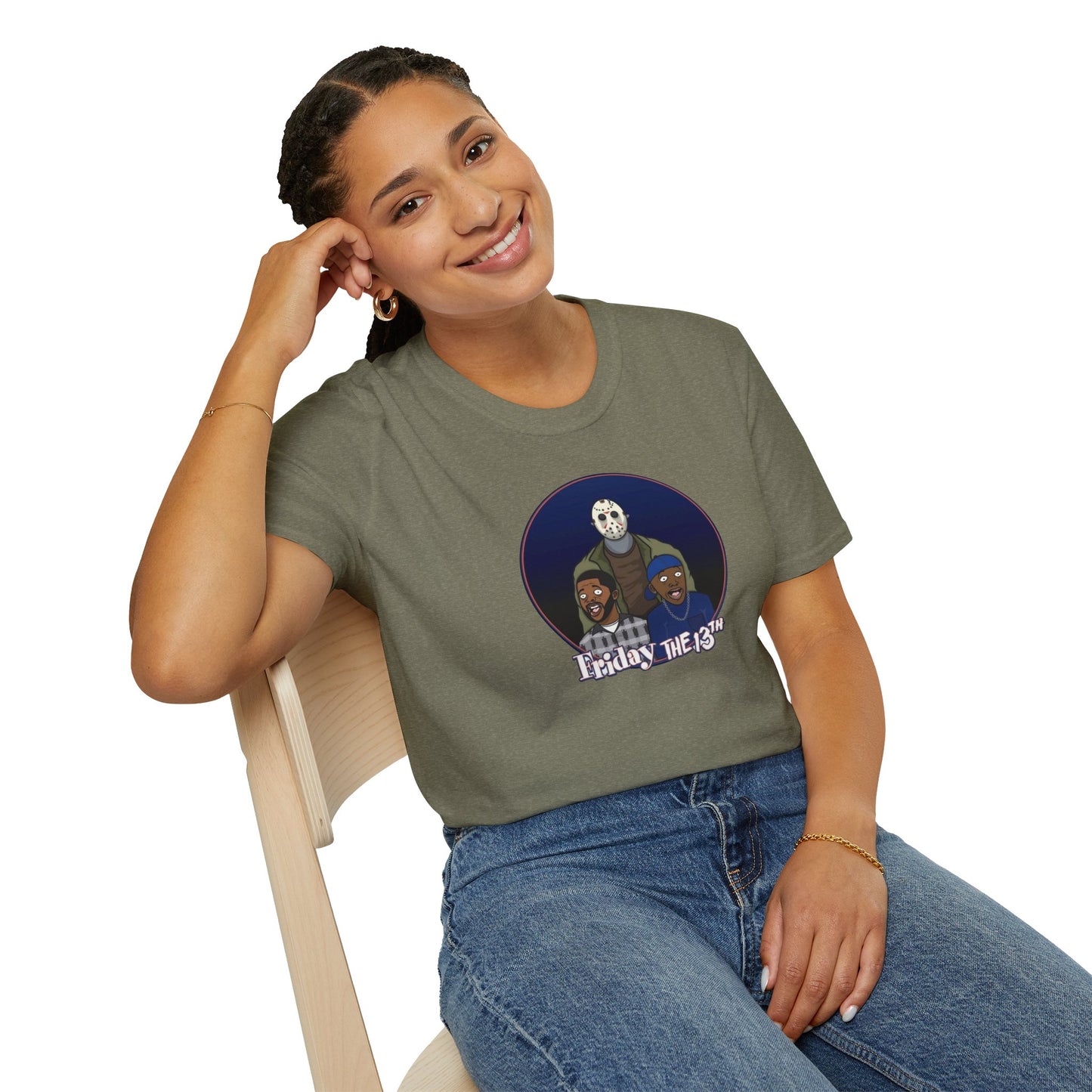 Friday - The 13th Jason Vorhees Mashup Unisex Softstyle Tee