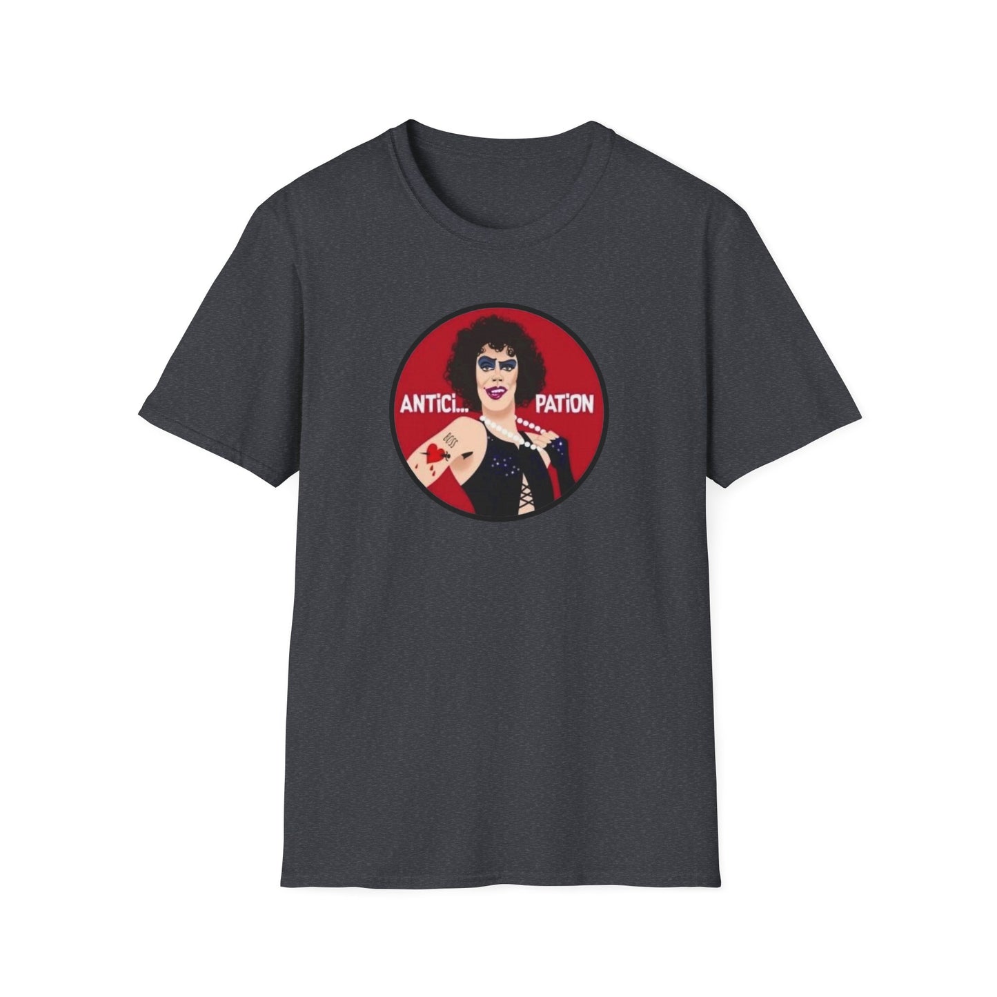 Dr Frank N Furter Anticipation Unisex Softstyle Tee