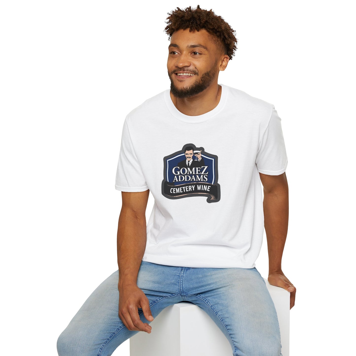Cemetery Wine Unisex Softstyle Tee