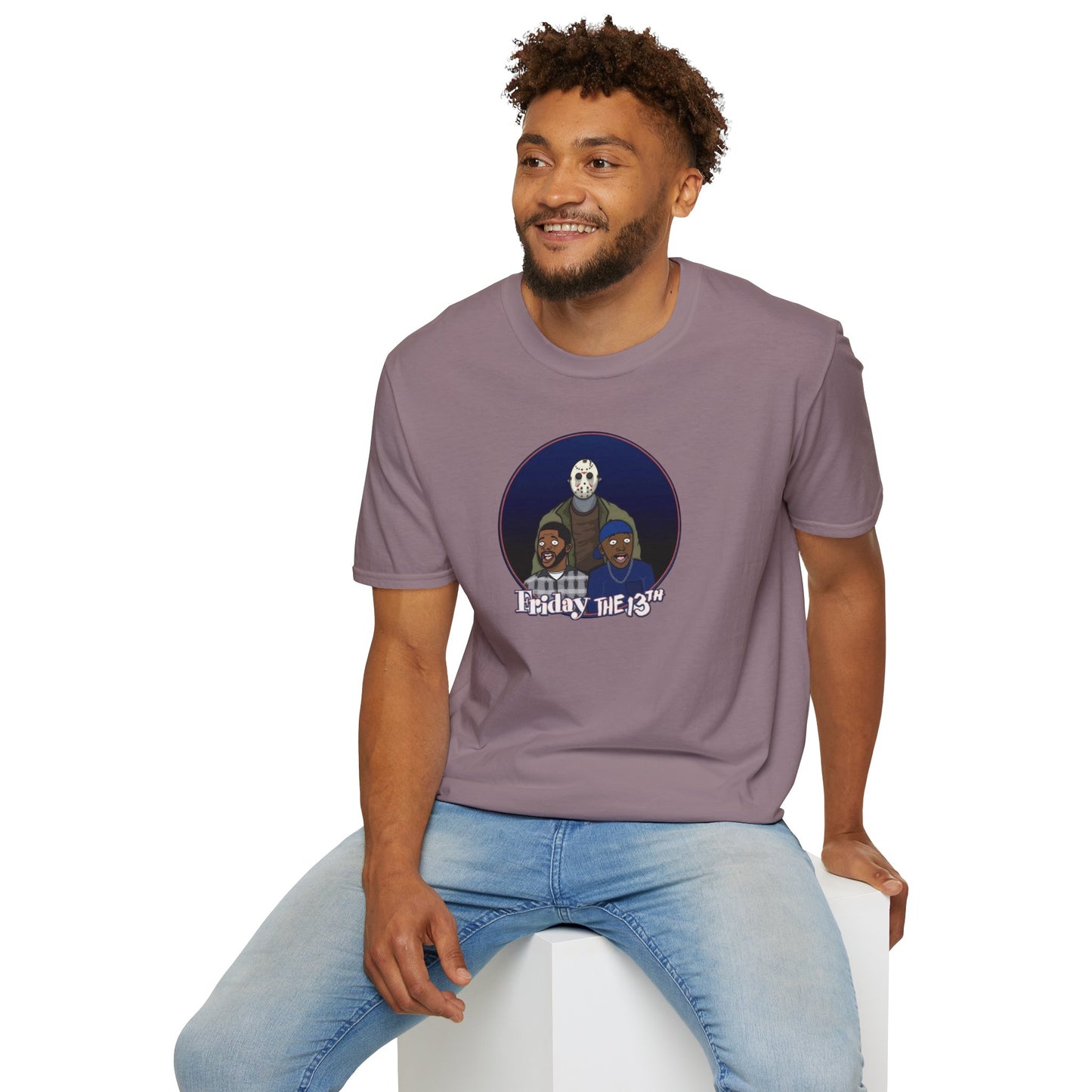 Friday - The 13th Jason Vorhees Mashup Unisex Softstyle Tee