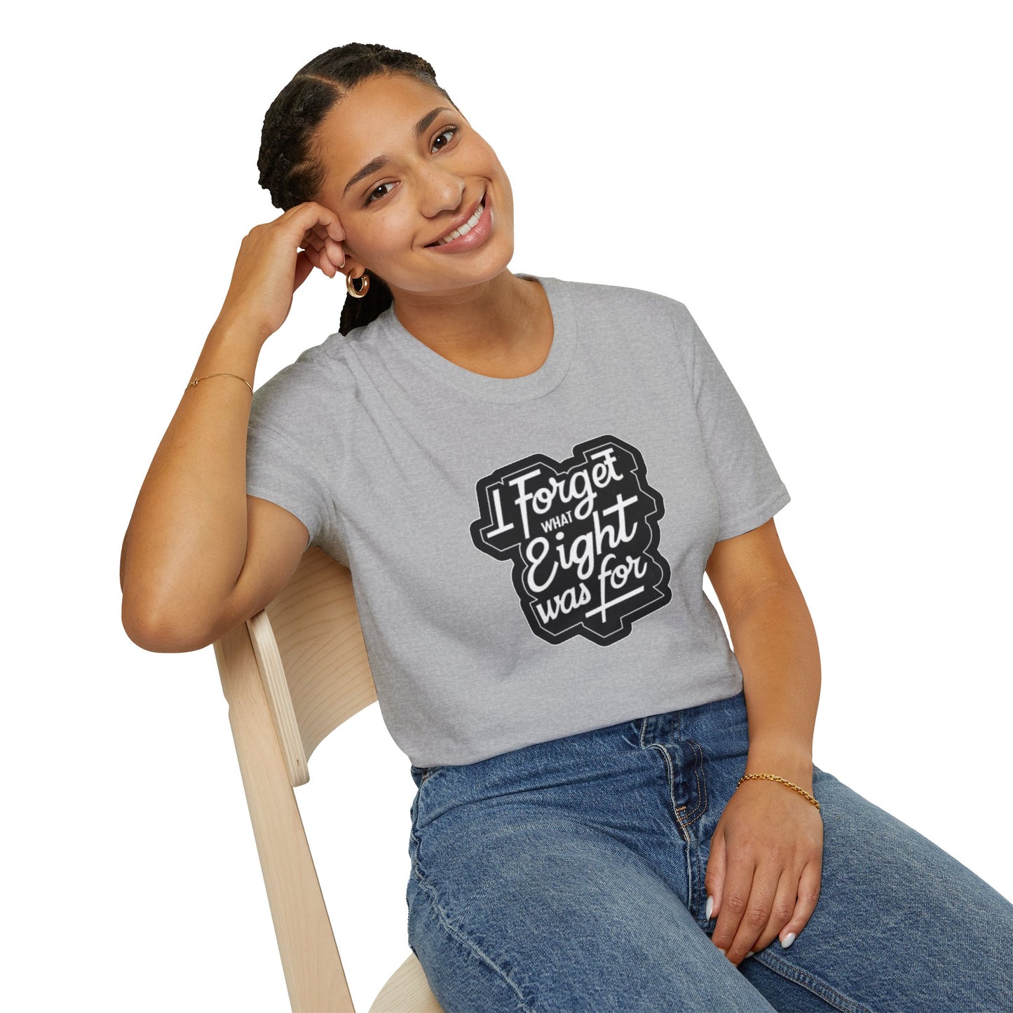 Eight? Unisex Softstyle Tee