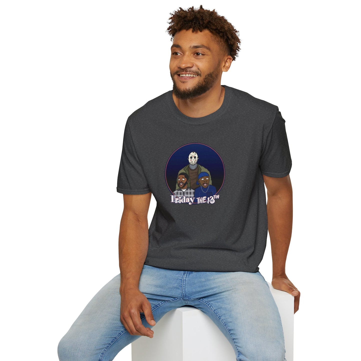 Friday - The 13th Jason Vorhees Mashup Unisex Softstyle Tee