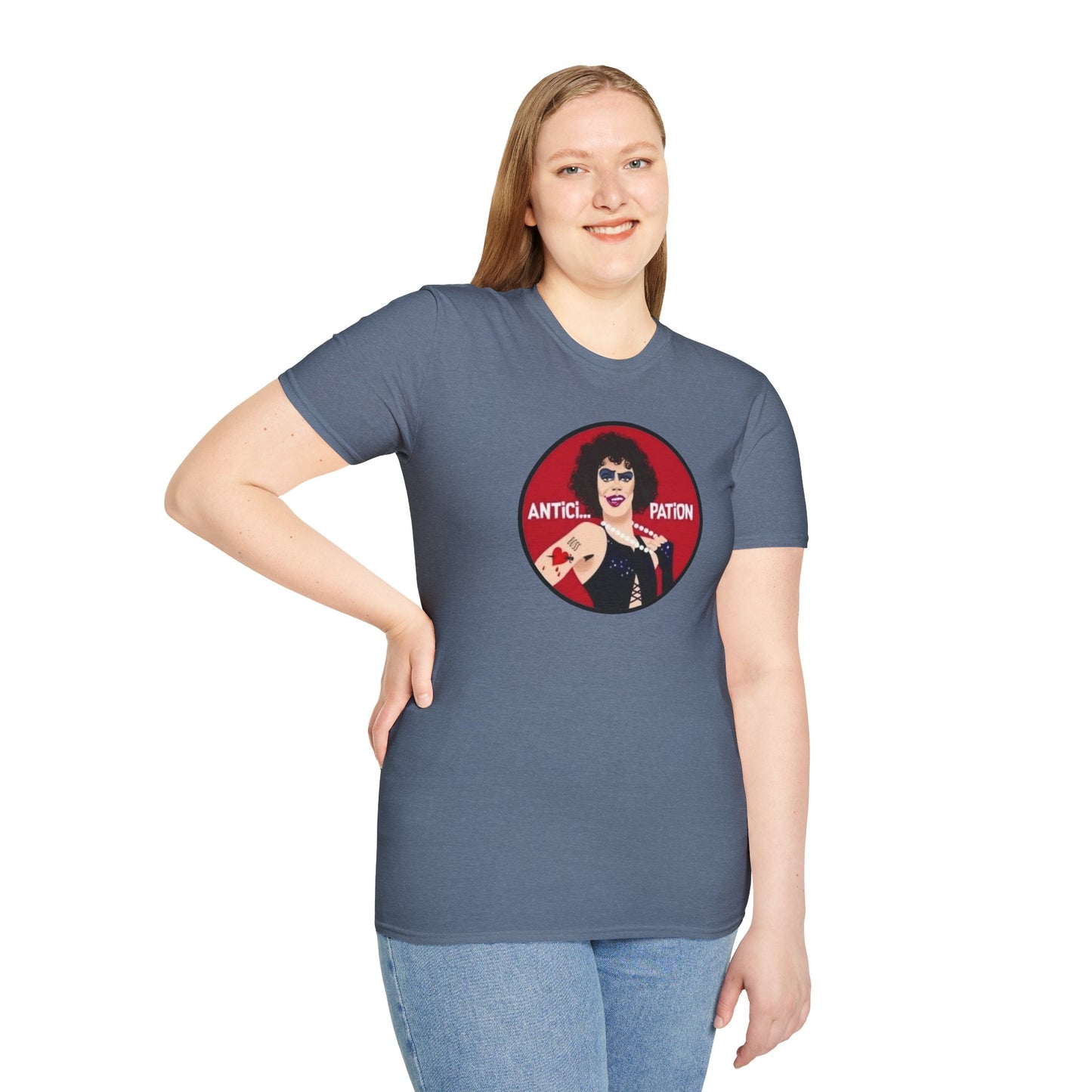 Dr Frank N Furter Anticipation Unisex Softstyle Tee