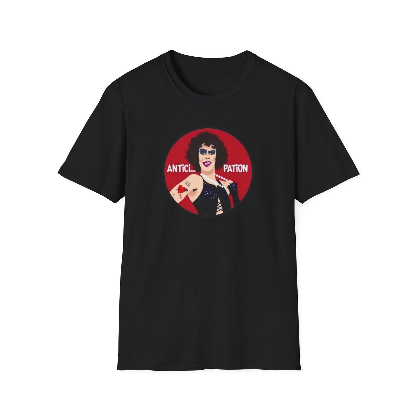 Dr Frank N Furter Anticipation Unisex Softstyle Tee
