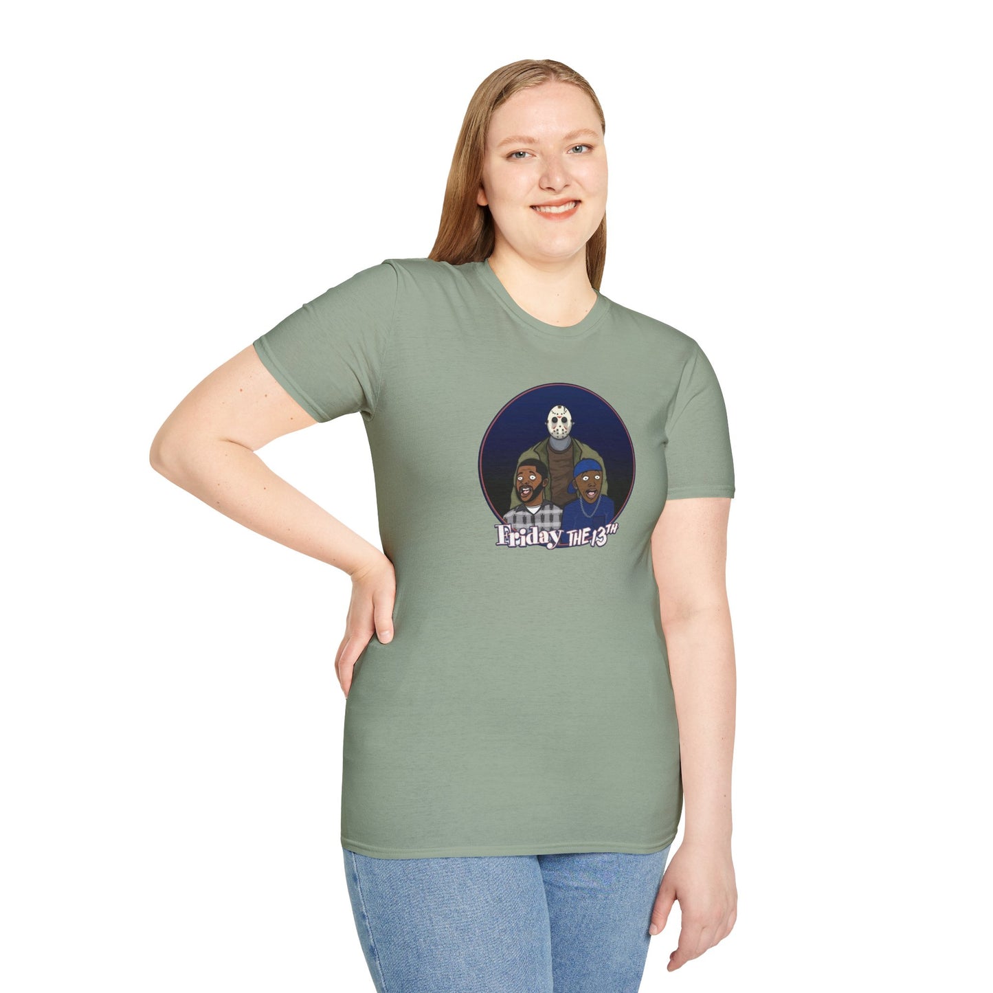 Friday - The 13th Jason Vorhees Mashup Unisex Softstyle Tee