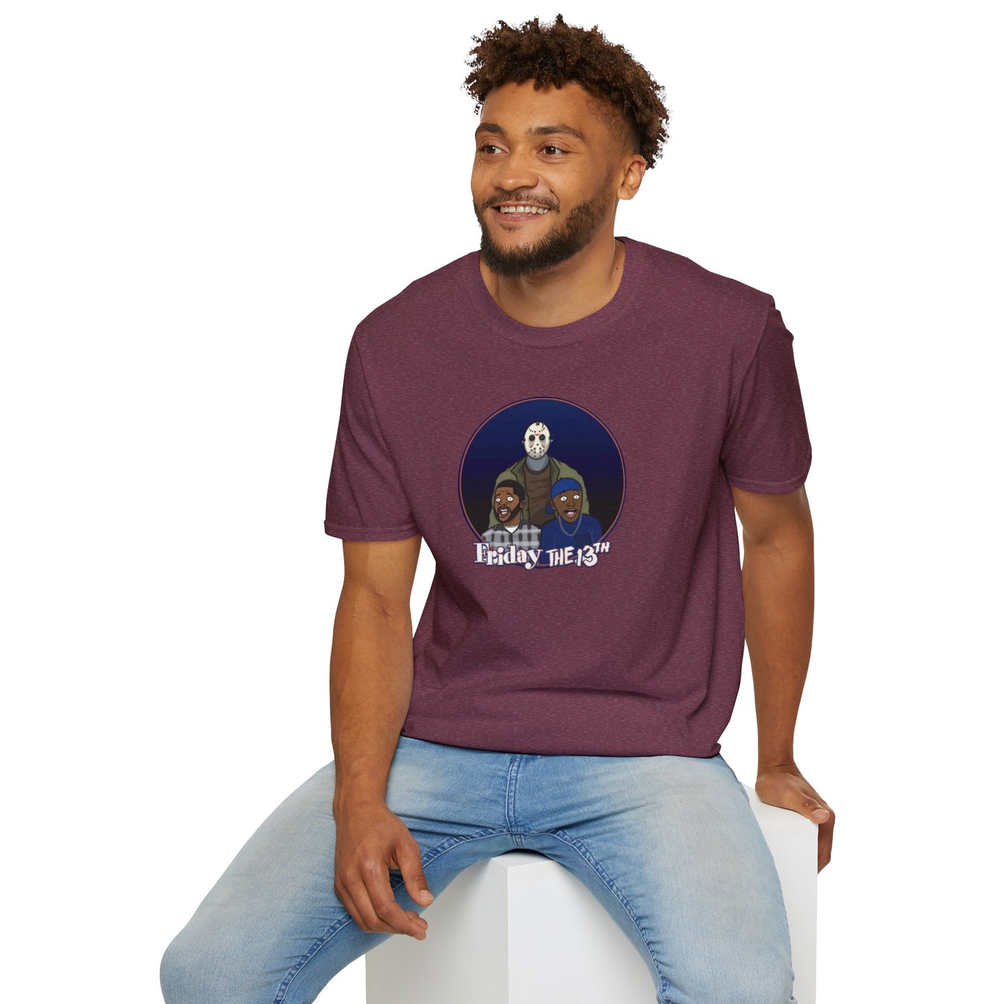 Friday - The 13th Jason Vorhees Mashup Unisex Softstyle Tee