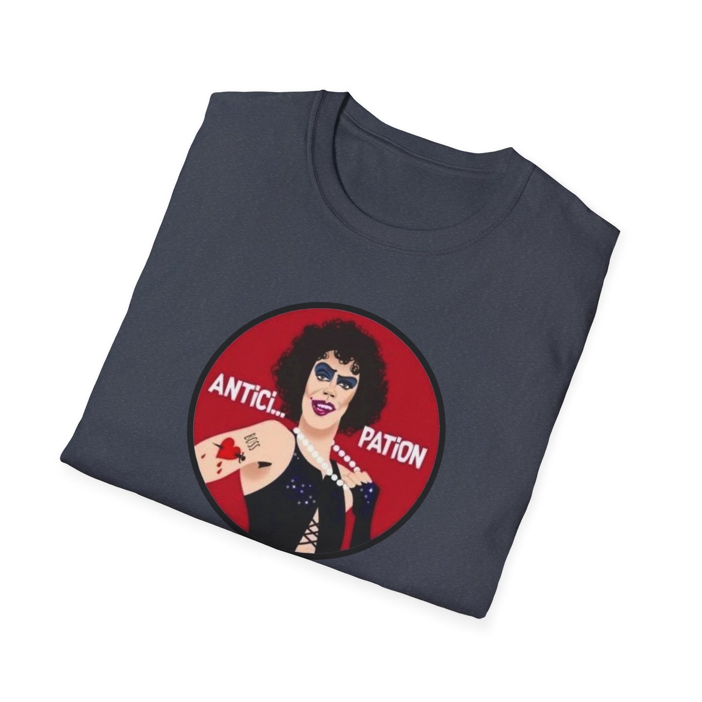 Dr Frank N Furter Anticipation Unisex Softstyle Tee