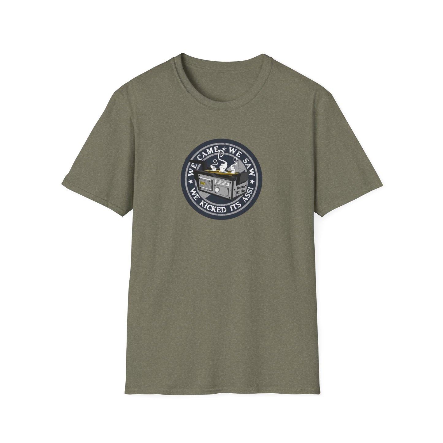 We Kicked It's Ass- Ghost Trap Unisex Softstyle Tee