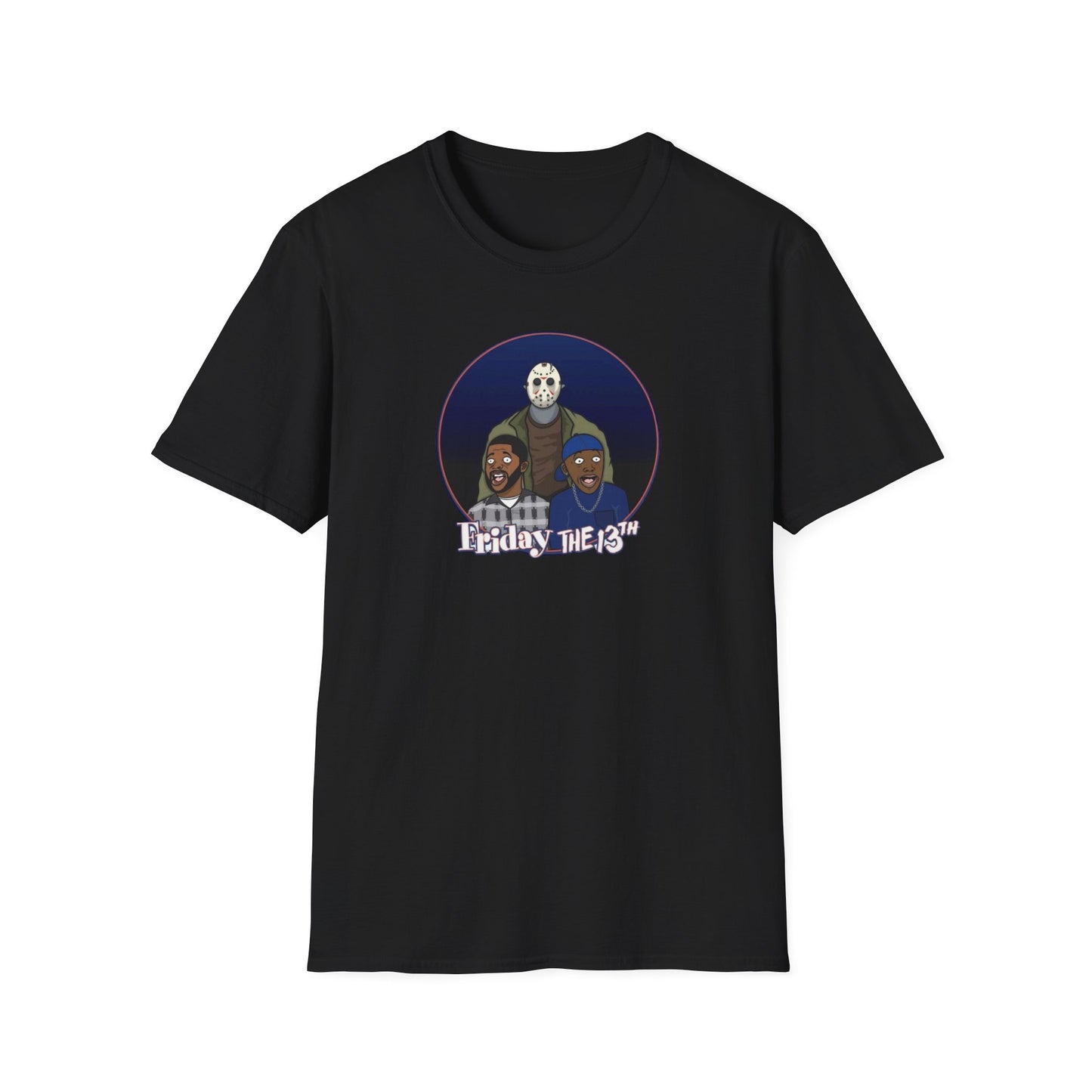 Friday - The 13th Jason Vorhees Mashup Unisex Softstyle Tee