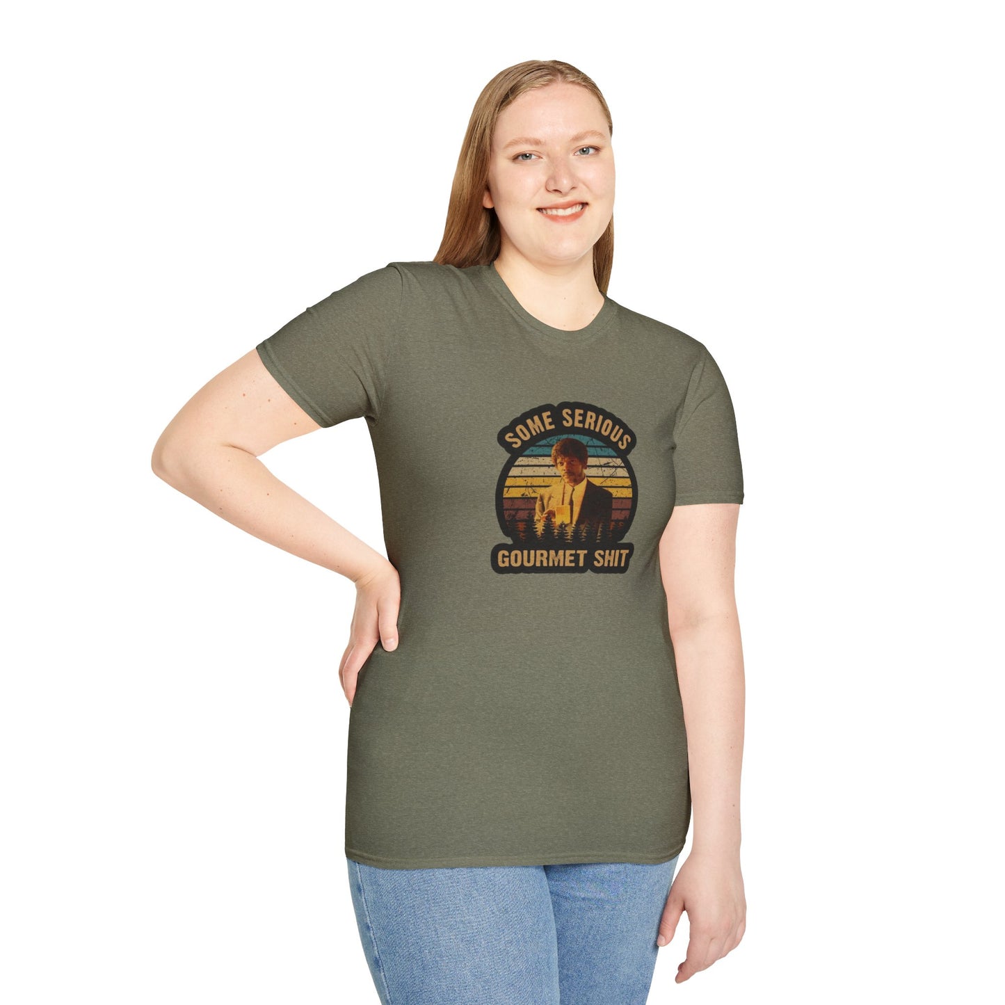 Serious Gourmet Shit Unisex Softstyle Tee