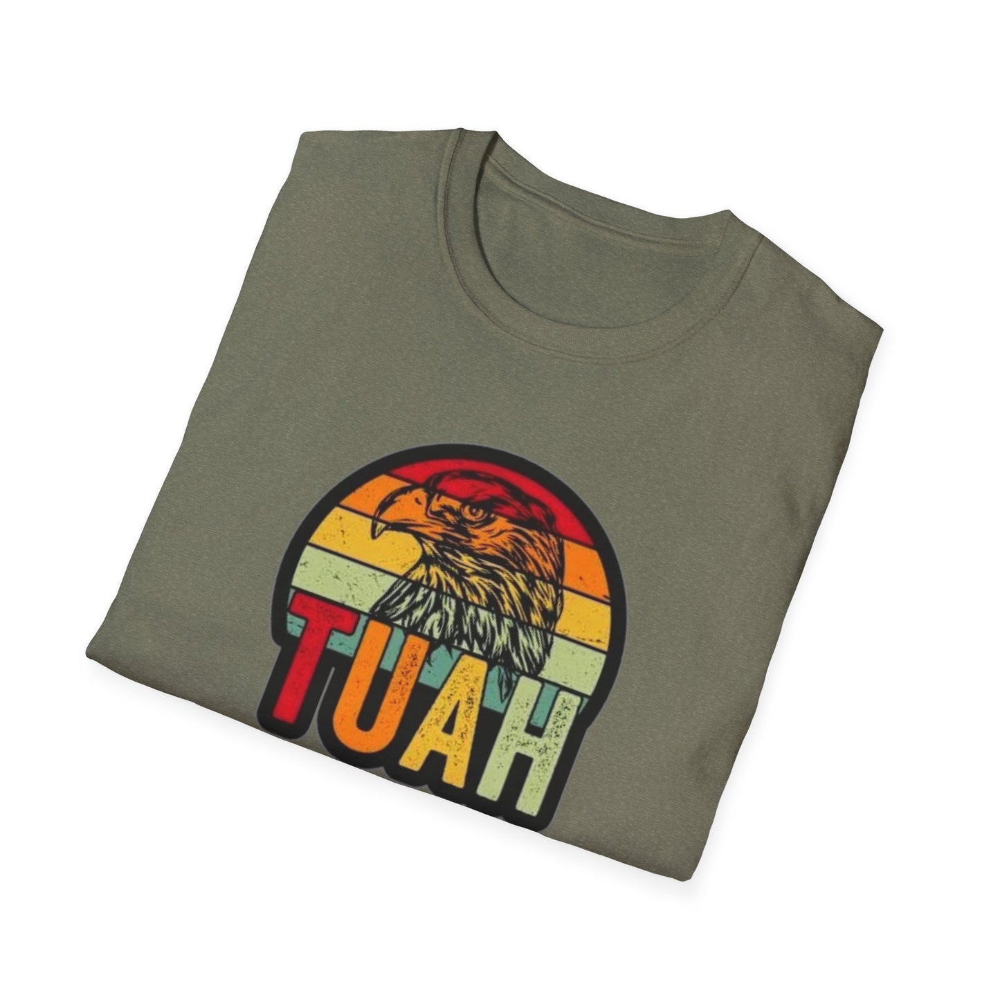 Hawk Tuah Unisex Softstyle Tee