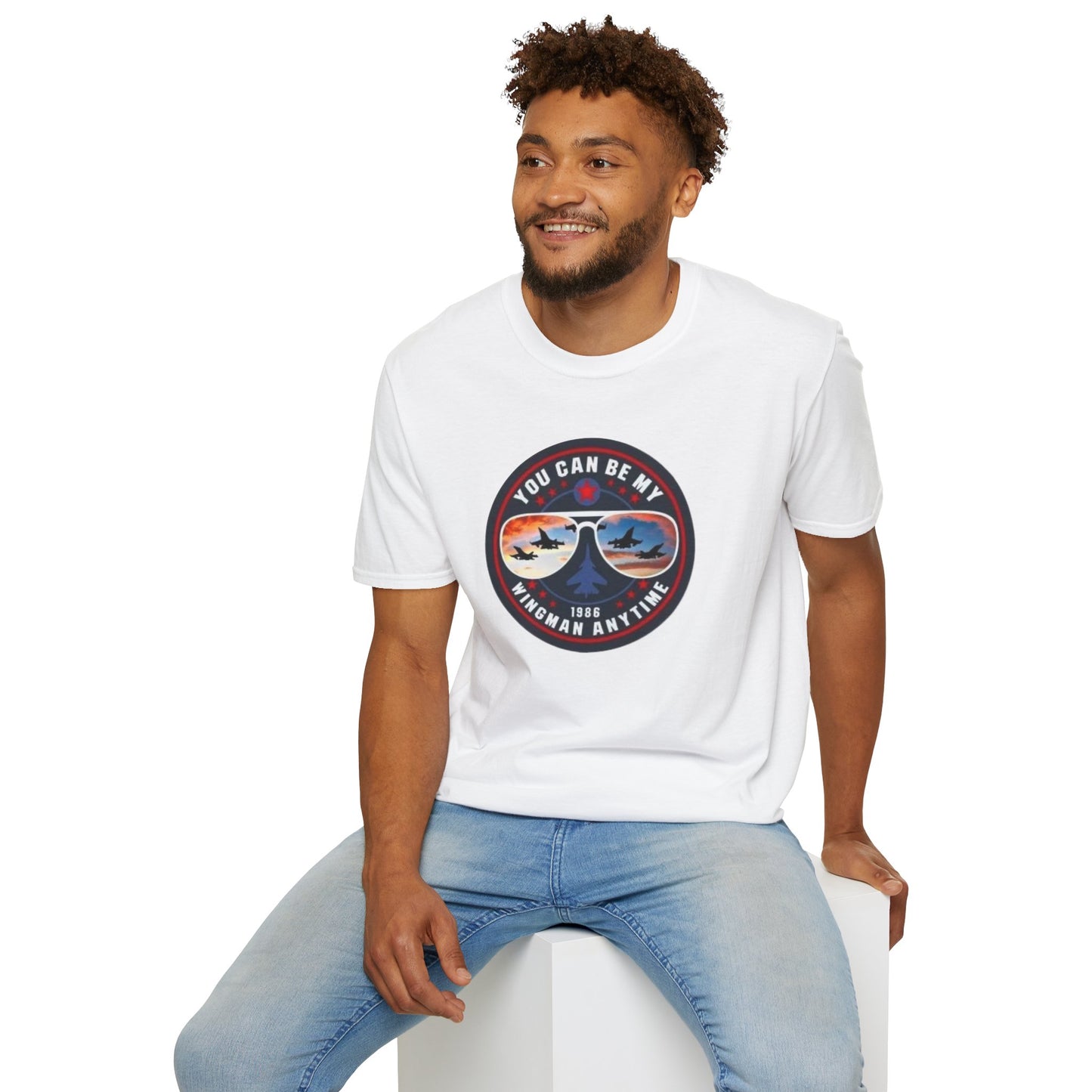 Wingman Top Gun Unisex Softstyle Tee