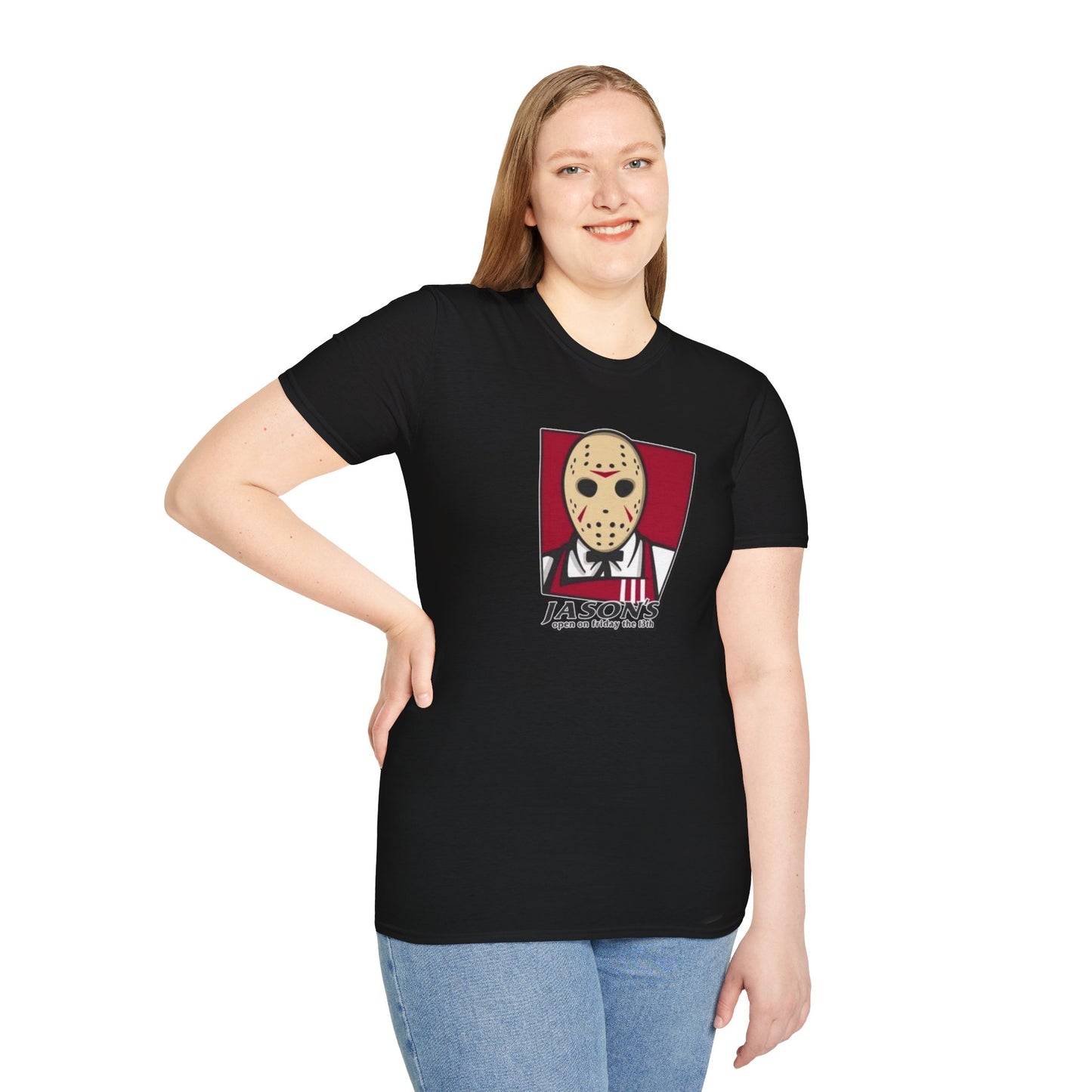 Friday the 13th KFC Mashup Unisex Softstyle Tee