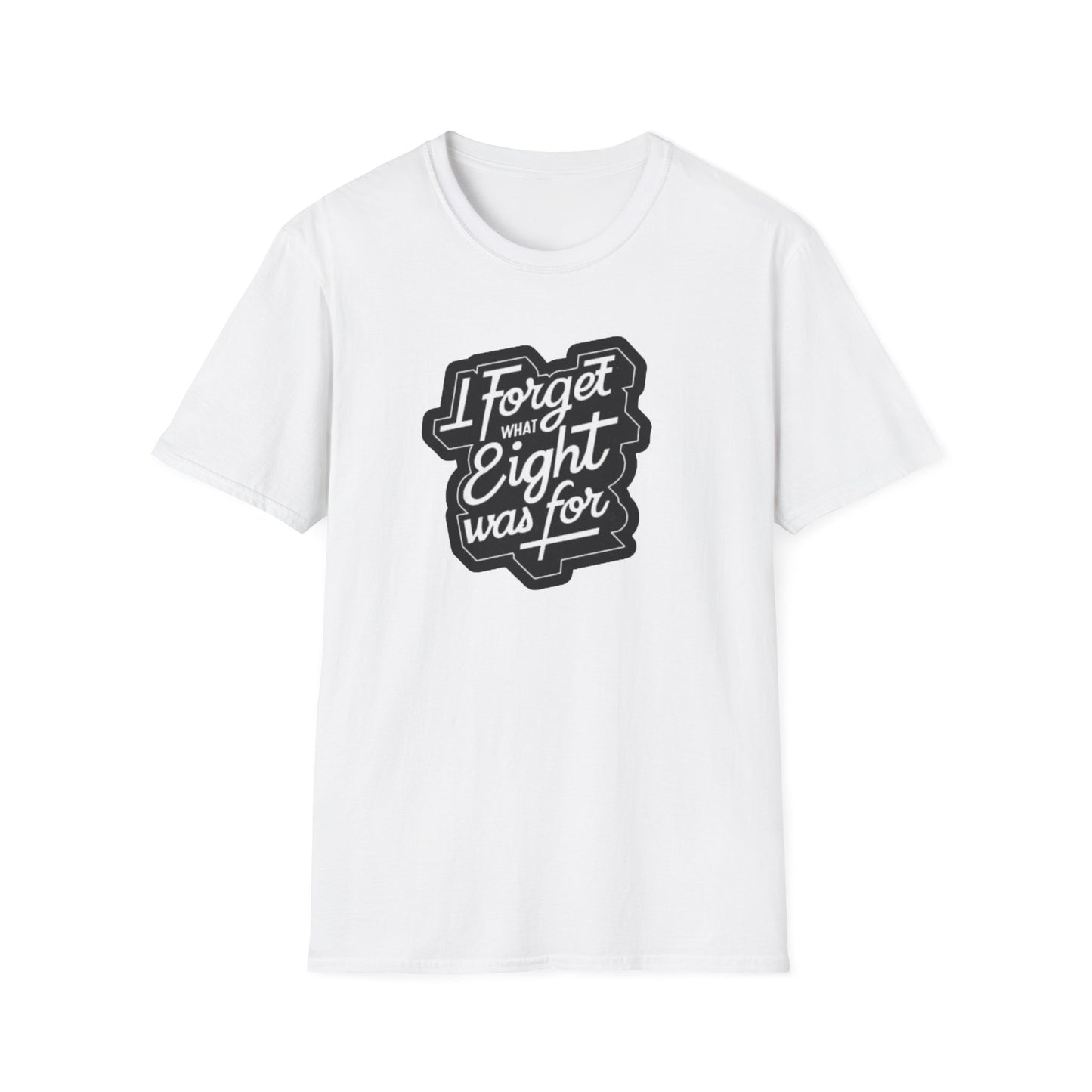 Eight? Unisex Softstyle Tee