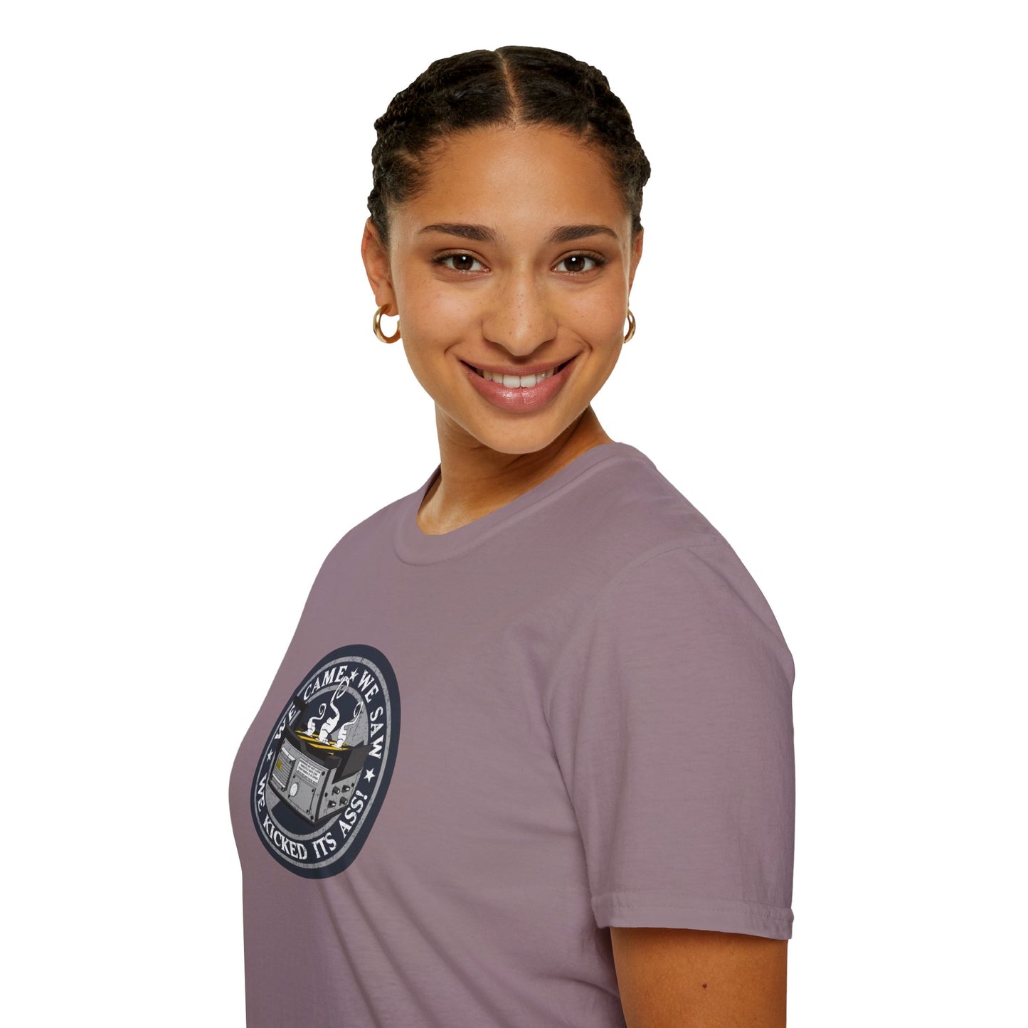 We Kicked It's Ass- Ghost Trap Unisex Softstyle Tee