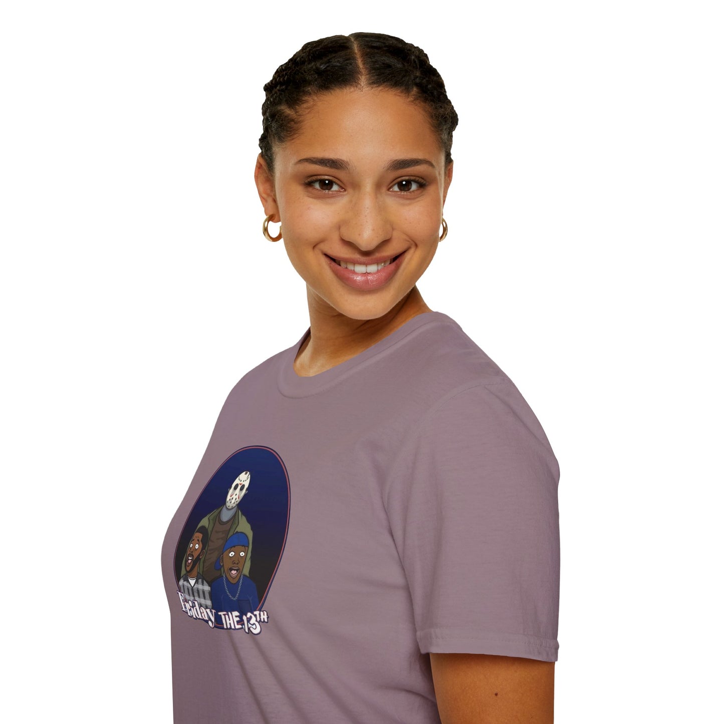 Friday - The 13th Jason Vorhees Mashup Unisex Softstyle Tee