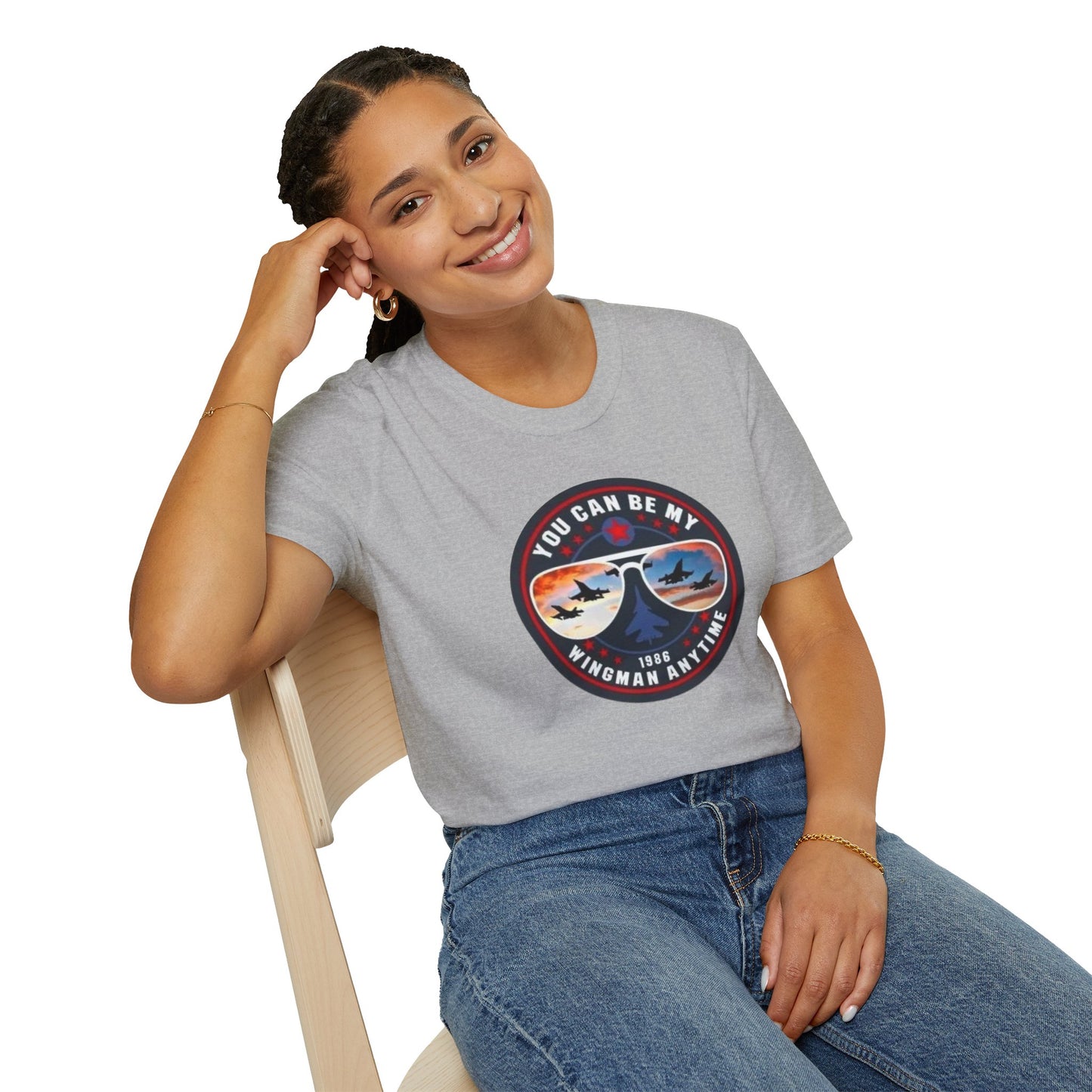 Wingman Top Gun Unisex Softstyle Tee