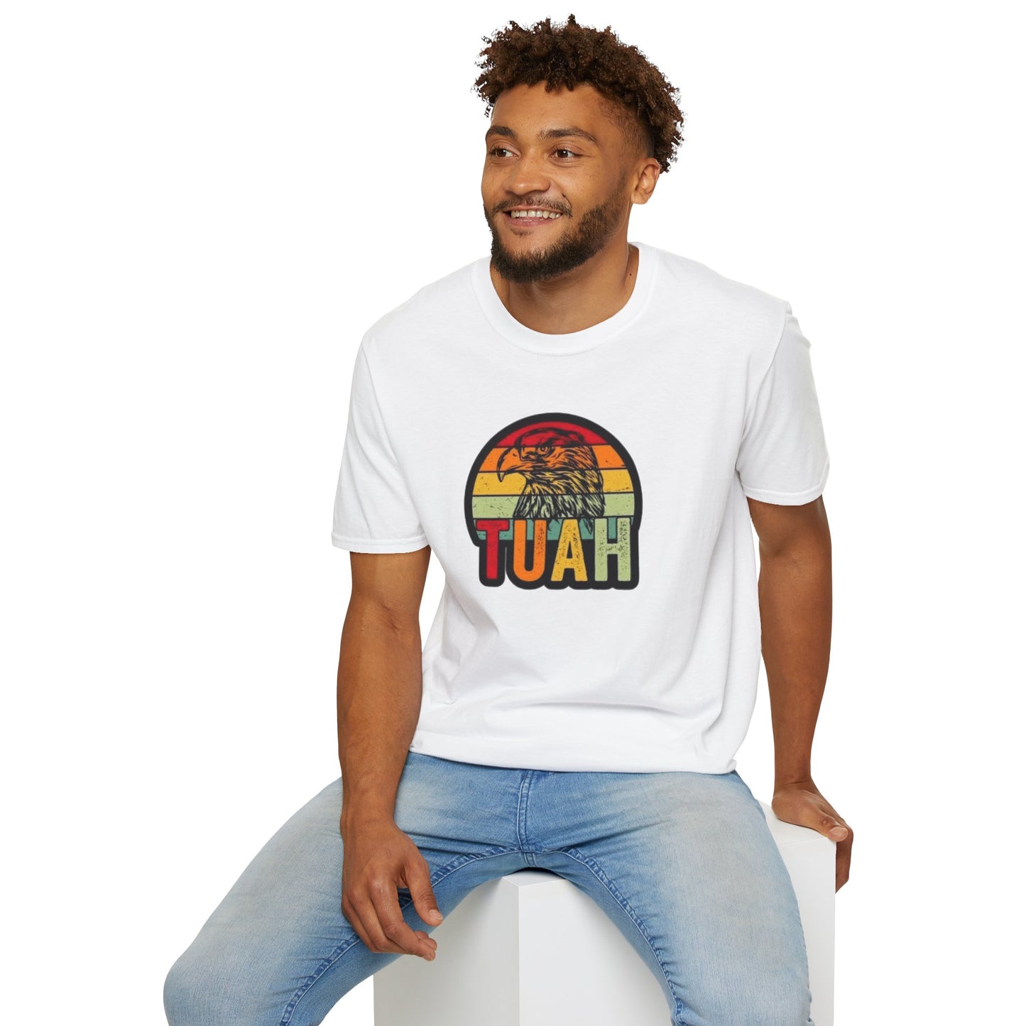 Hawk Tuah Unisex Softstyle Tee