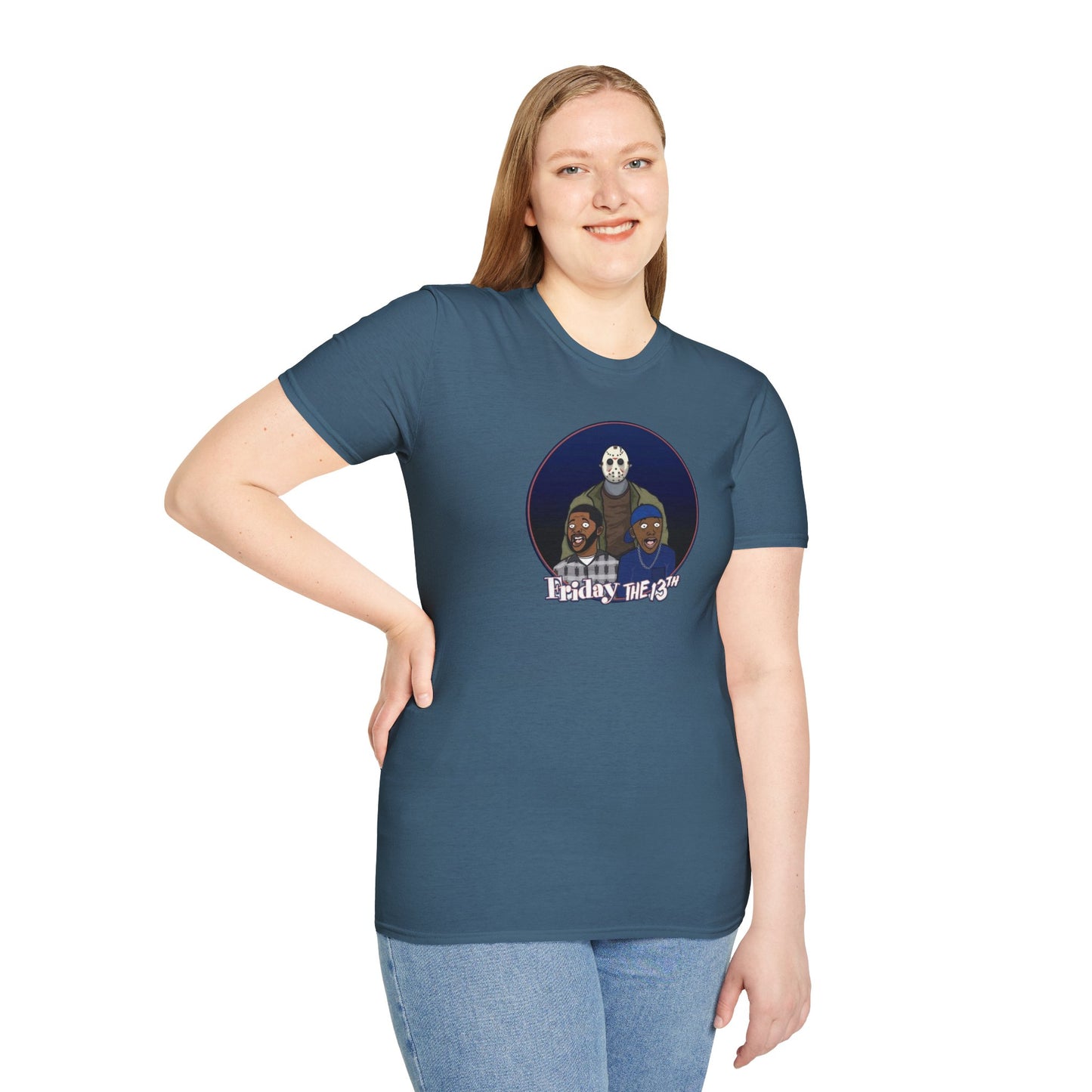 Friday - The 13th Jason Vorhees Mashup Unisex Softstyle Tee