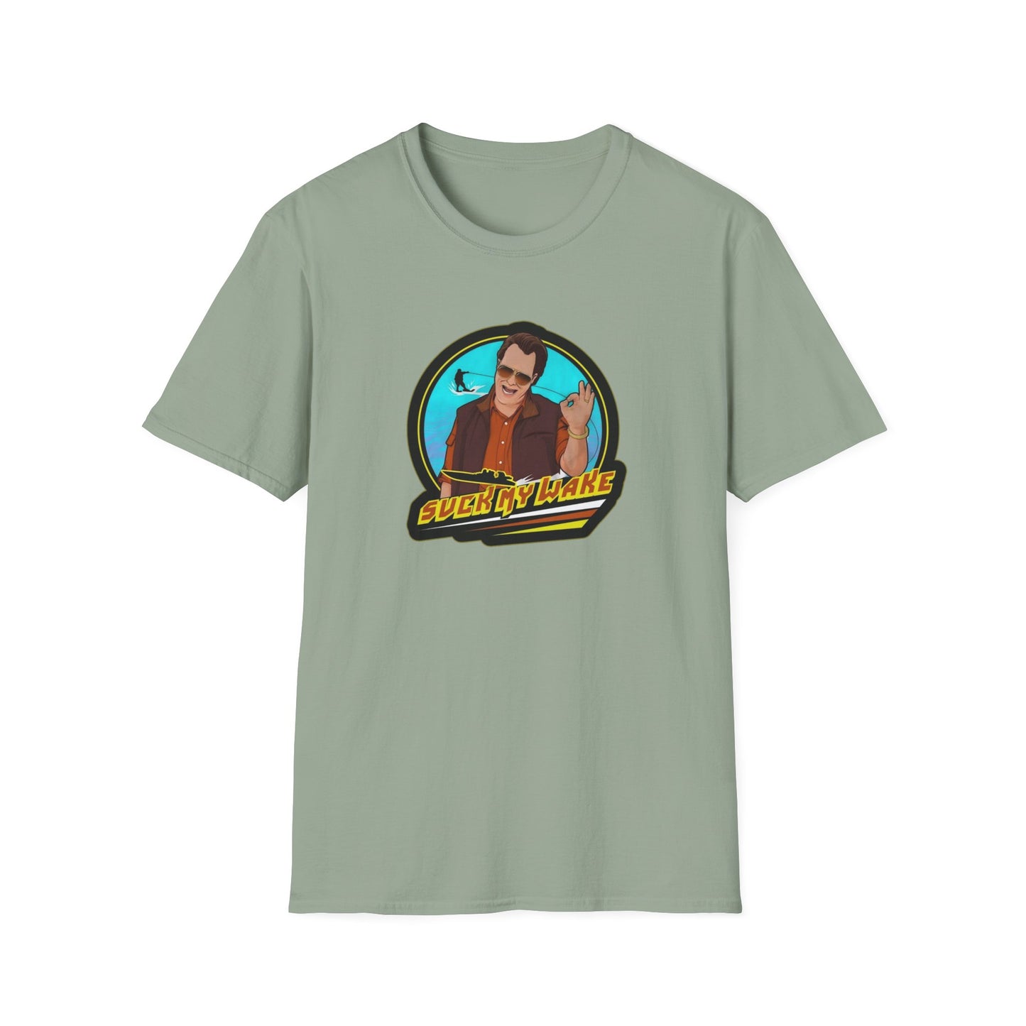 Suck My Wake Unisex Softstyle Tee