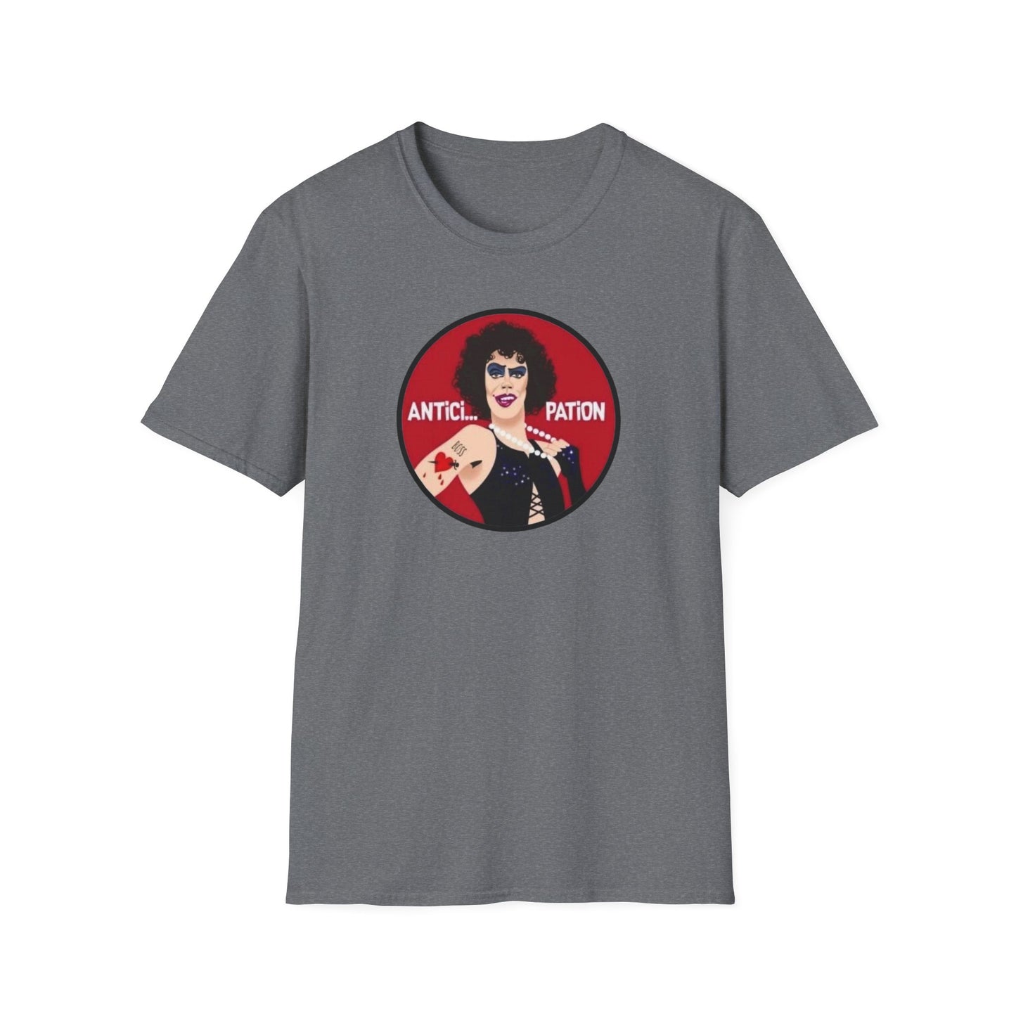 Dr Frank N Furter Anticipation Unisex Softstyle Tee