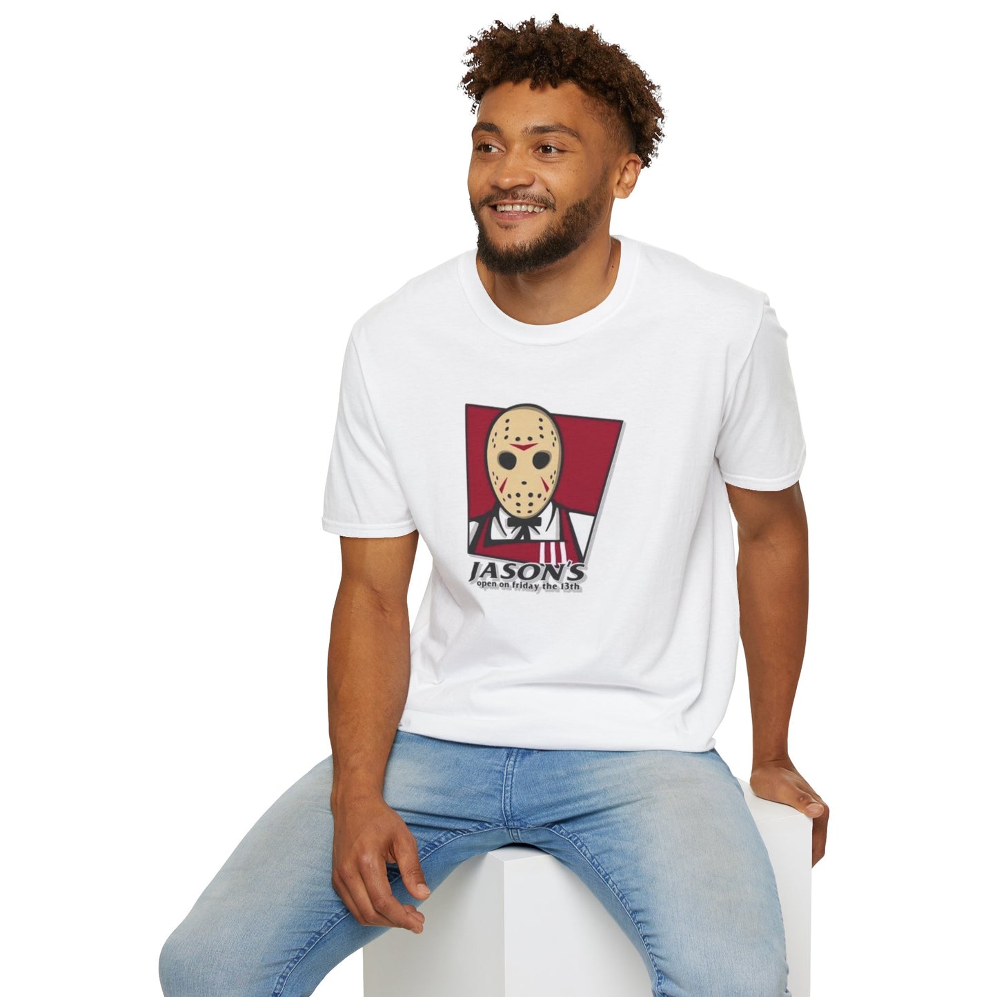 Friday the 13th KFC Mashup Unisex Softstyle Tee