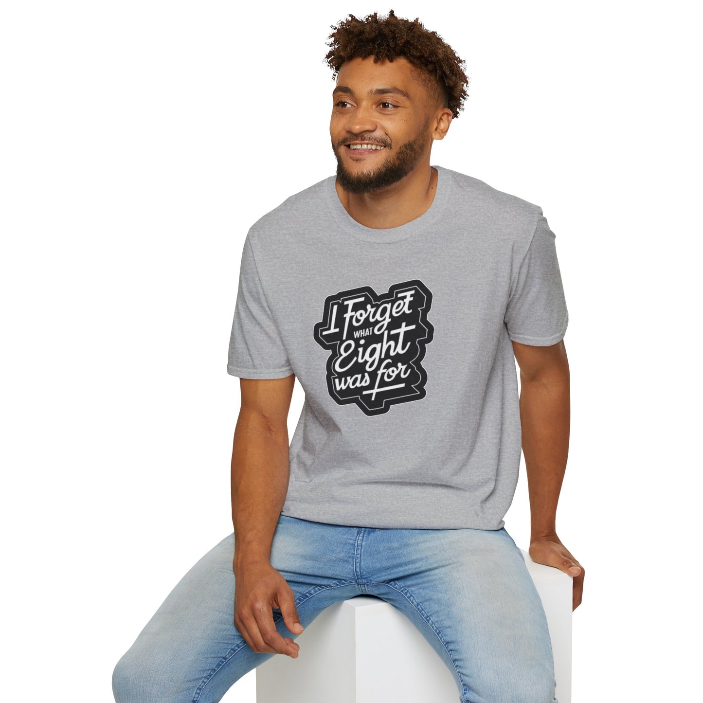 Eight? Unisex Softstyle Tee